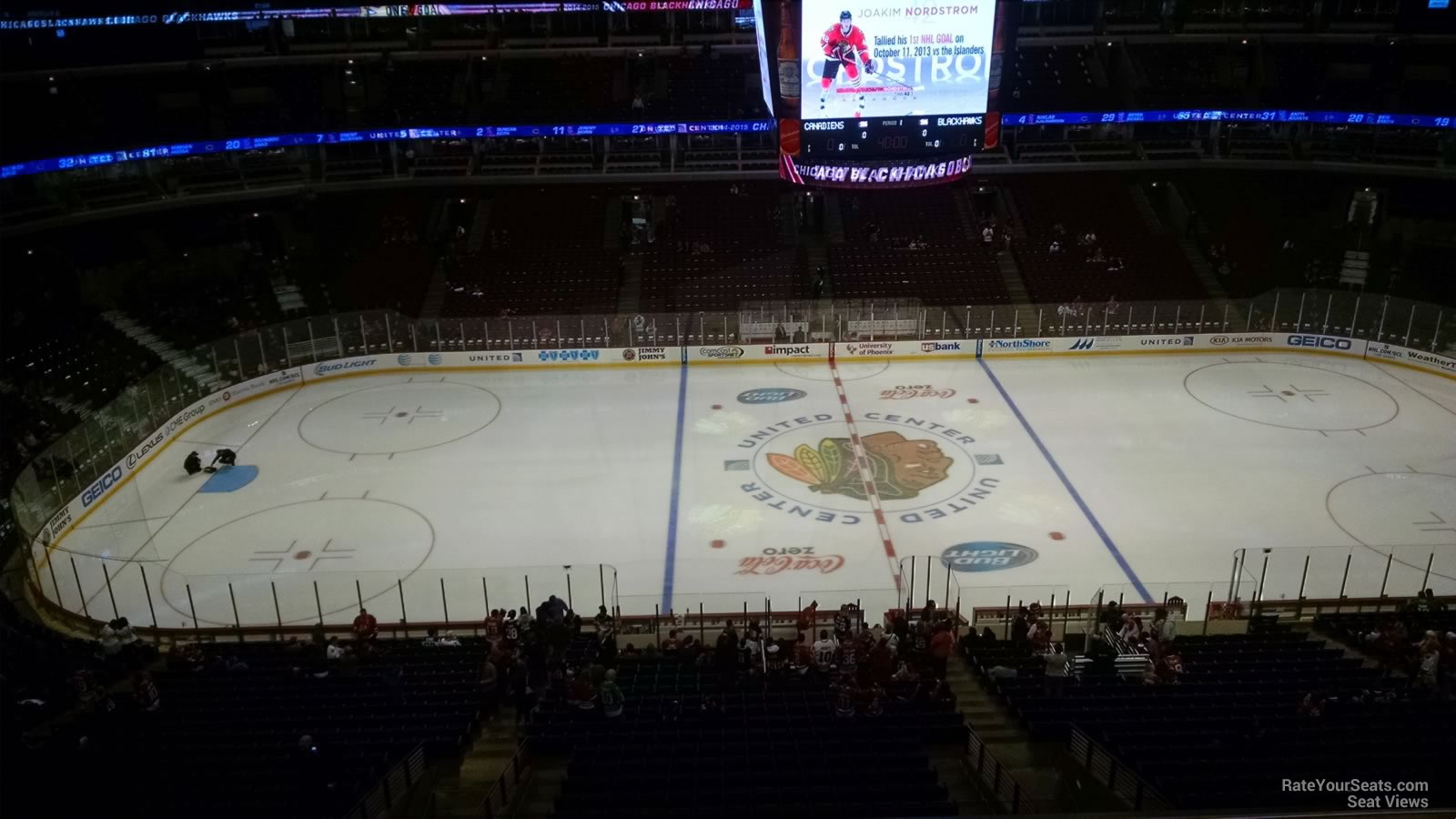 United Center Section 301 - Chicago Blackhawks - RateYourSeats.com