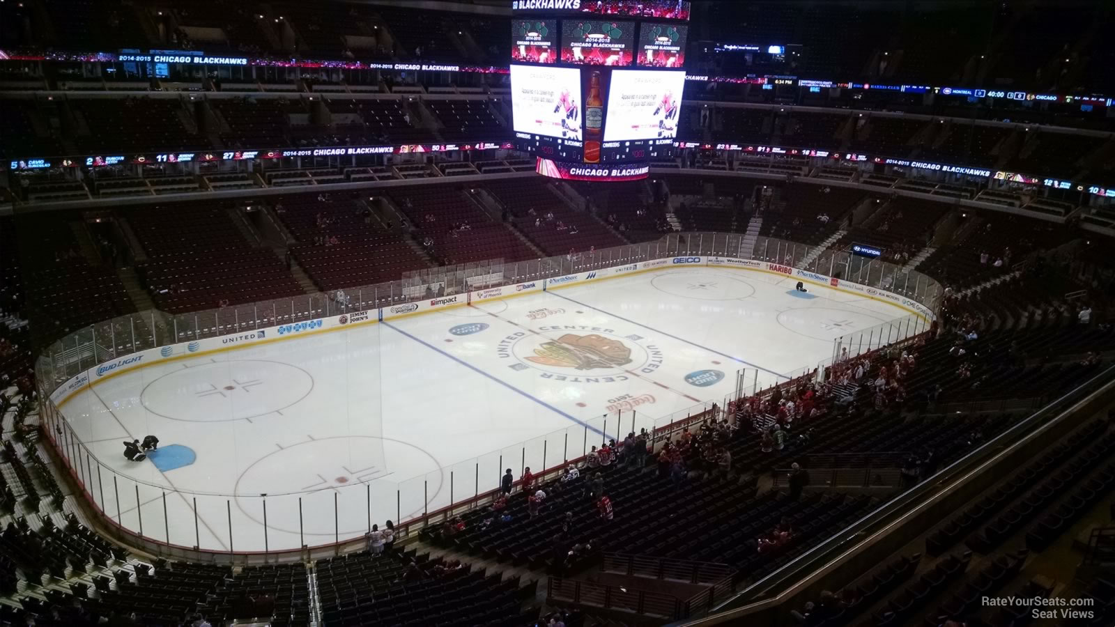 United Center Section 304 - Chicago Blackhawks - RateYourSeats.com