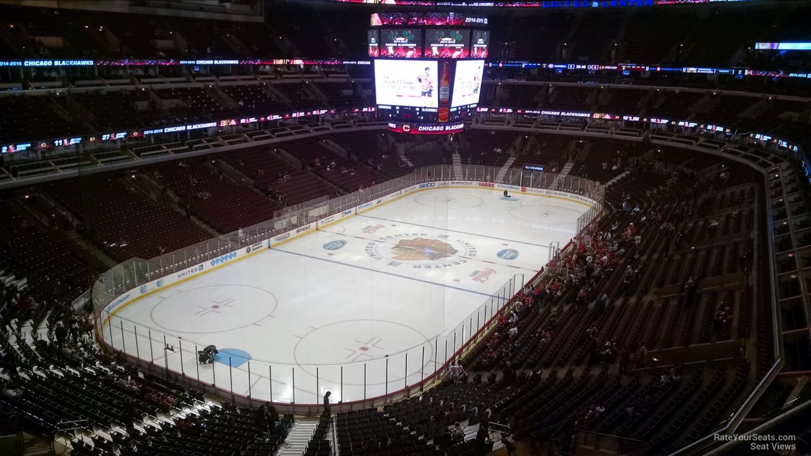 United Center Section 306 - Chicago Blackhawks - RateYourSeats.com