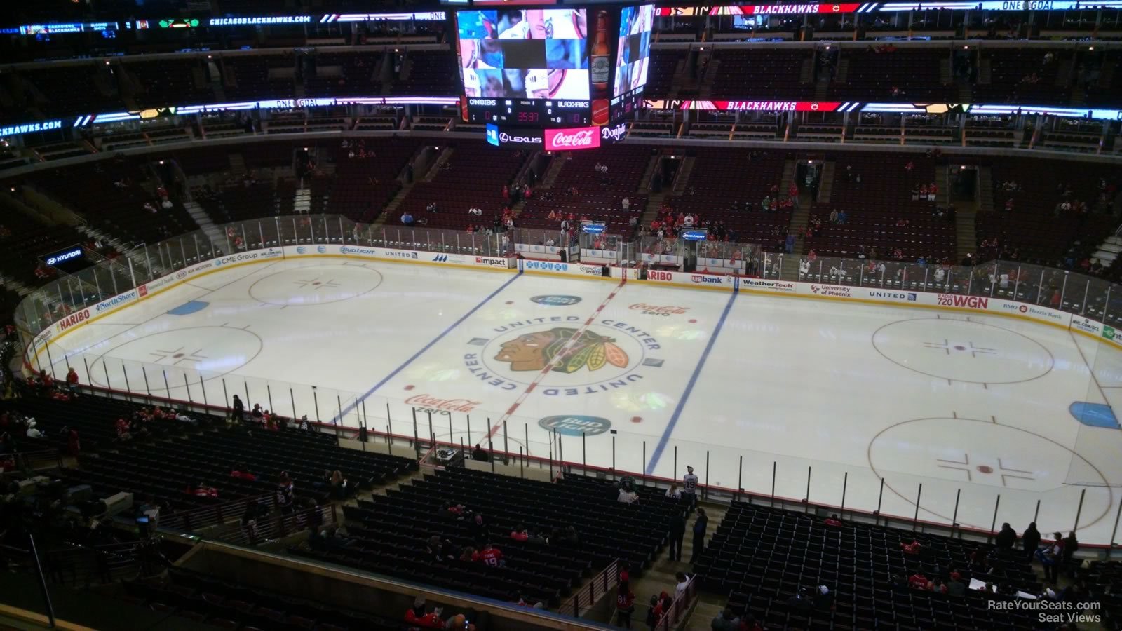 United Center Section 316 - Chicago Blackhawks - RateYourSeats.com