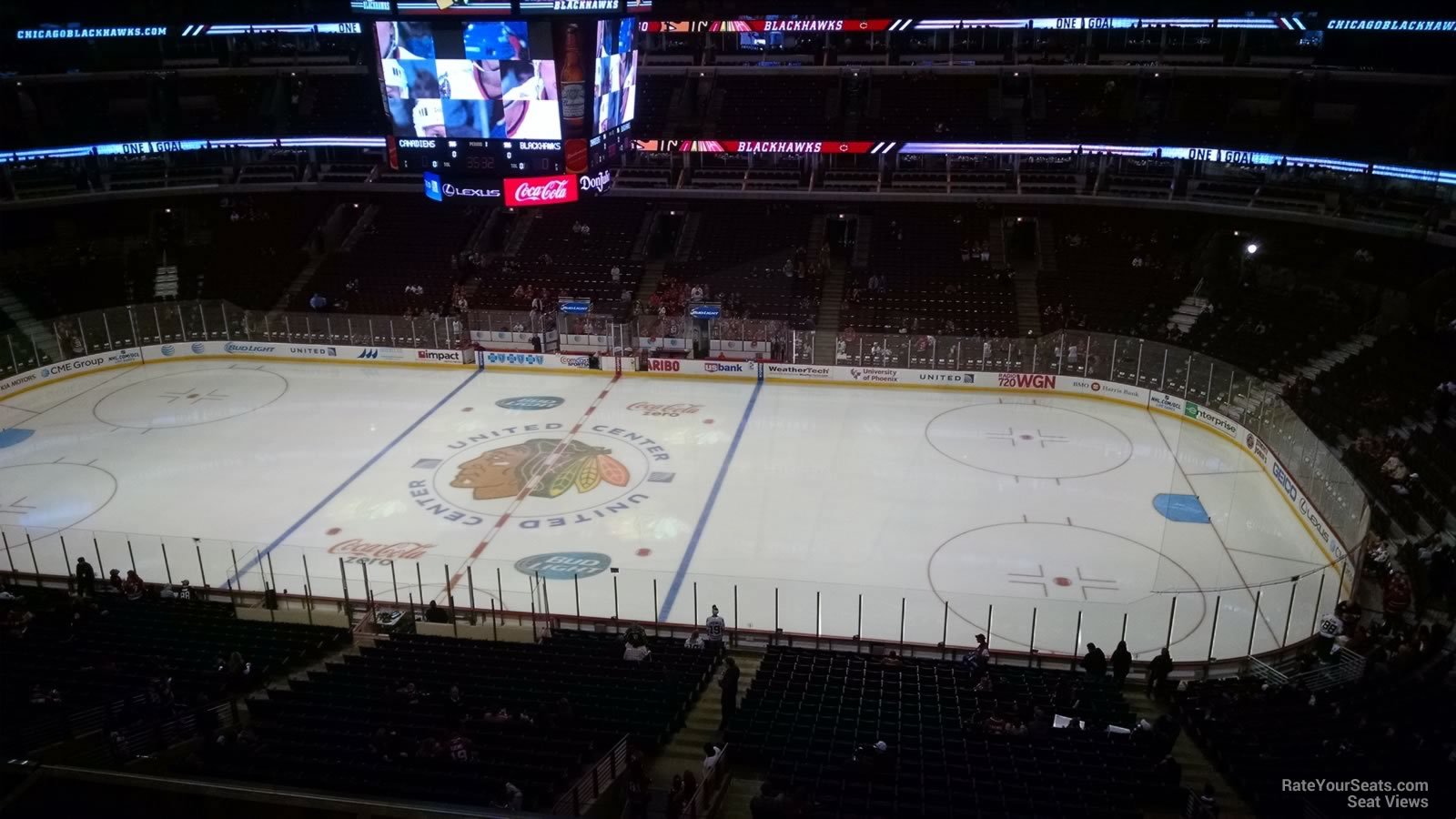 United Center Section 316 - Chicago Blackhawks - RateYourSeats.com