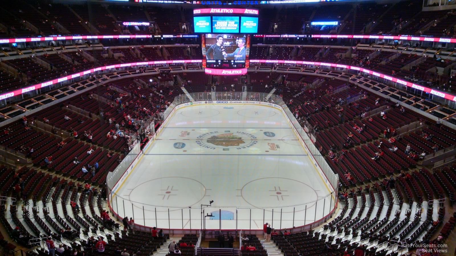 United Center Section 326 - Chicago Blackhawks - RateYourSeats.com