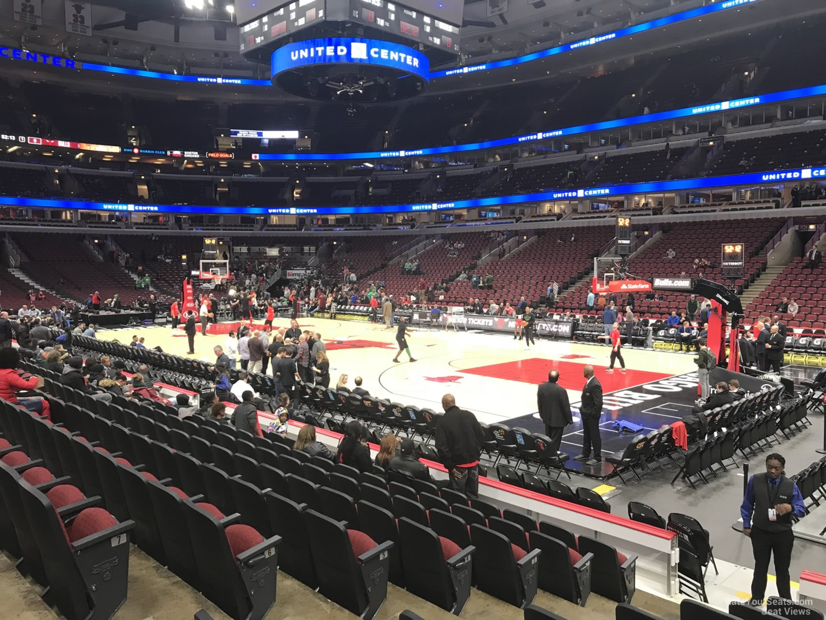 United Center Section 109 - Chicago Bulls - RateYourSeats.com