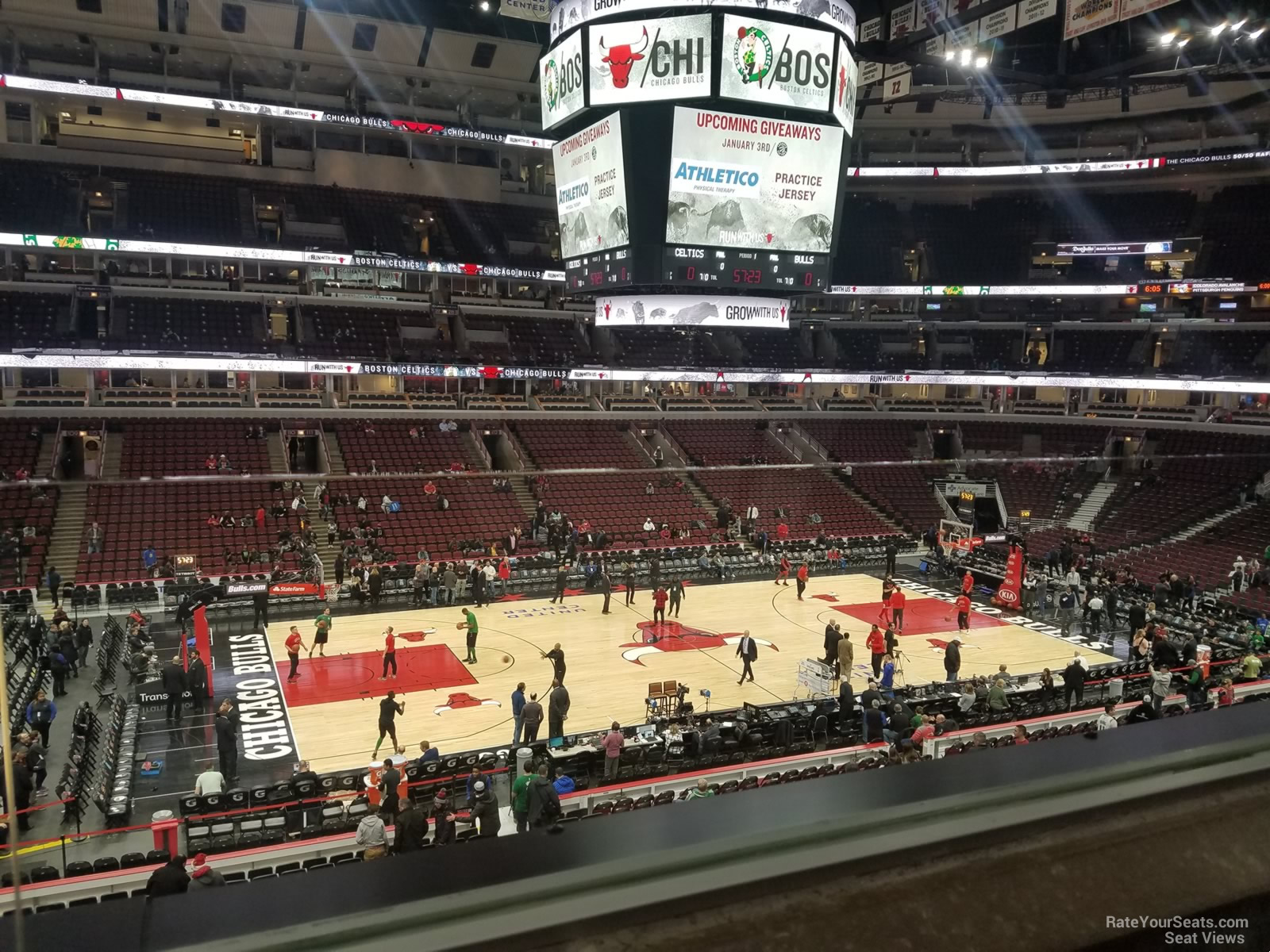 United Center Section 202 - Chicago Bulls - RateYourSeats.com