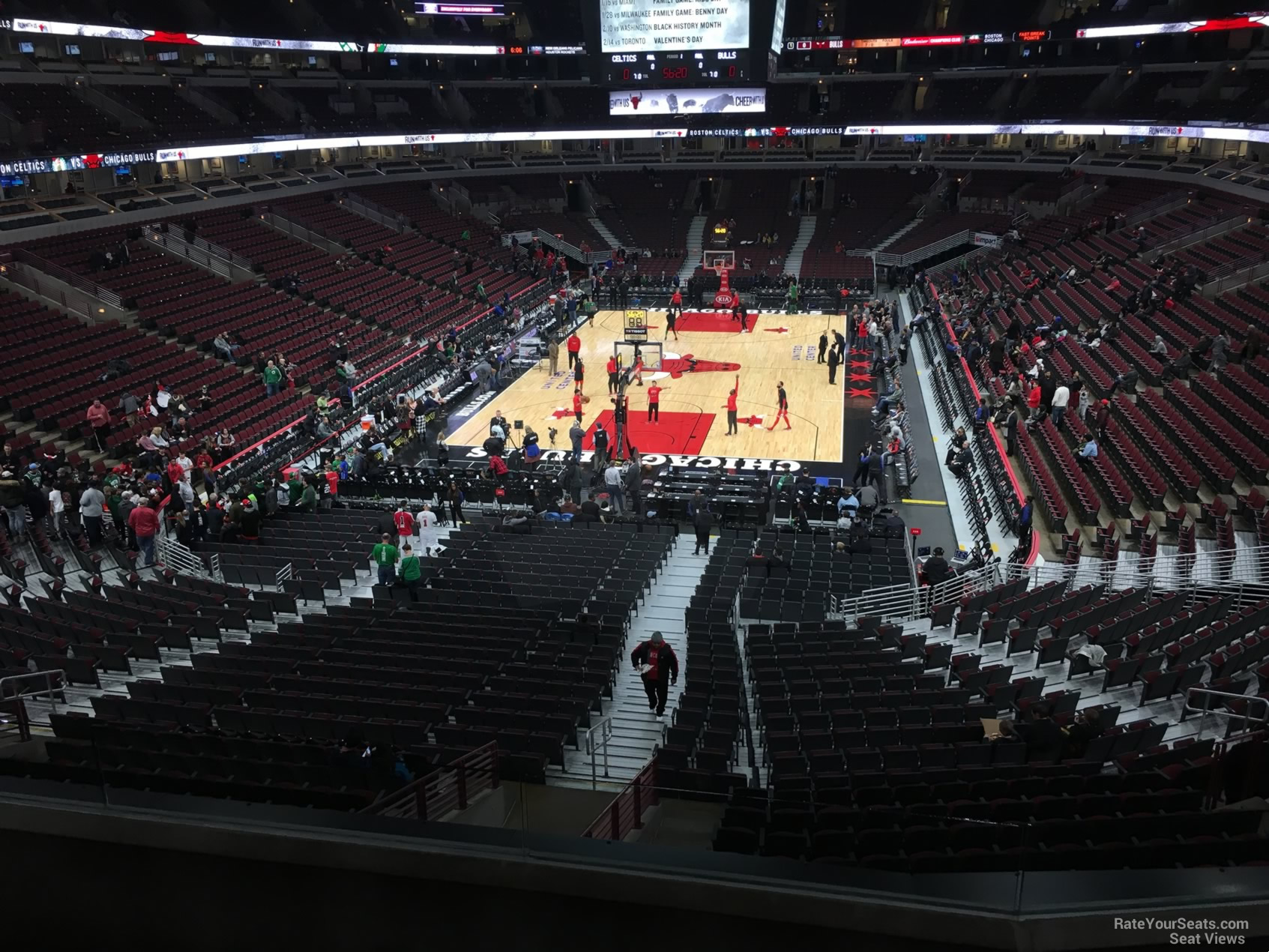 Section 225 at United Center - Chicago Bulls - RateYourSeats.com