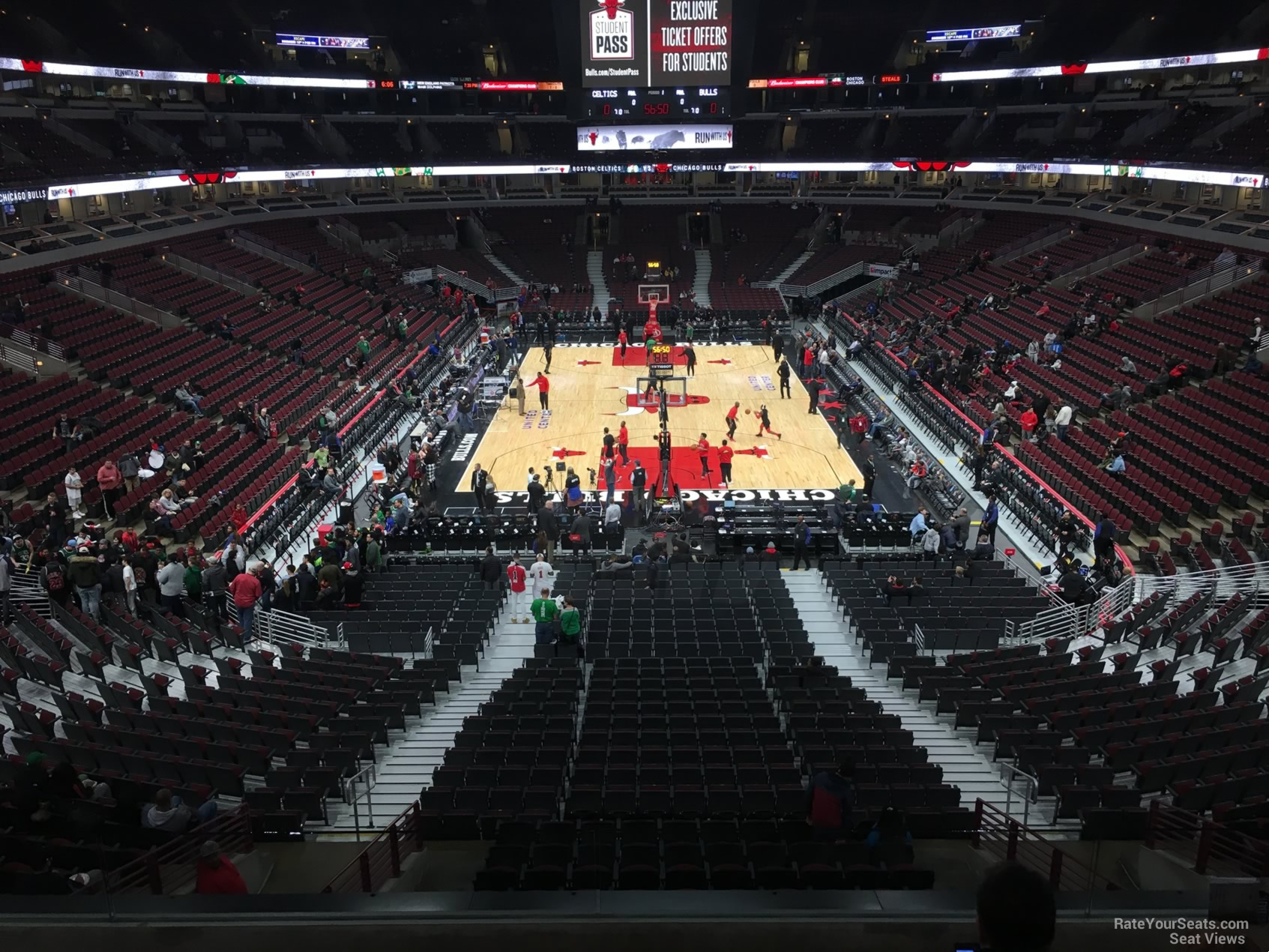 Section 226 at United Center - Chicago Bulls - RateYourSeats.com