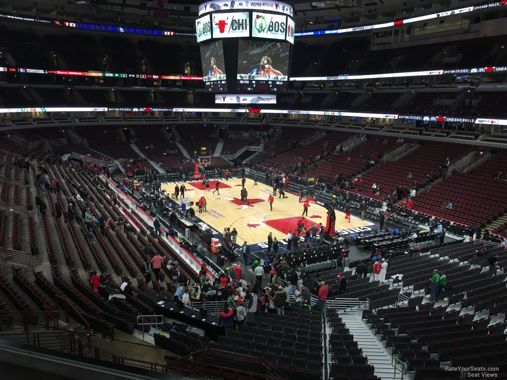 Section 229 at United Center - Chicago Bulls - RateYourSeats.com