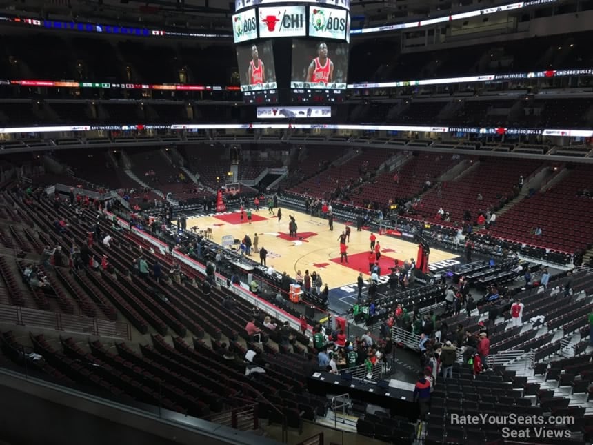 United Center Section 230 - Chicago Bulls - RateYourSeats.com