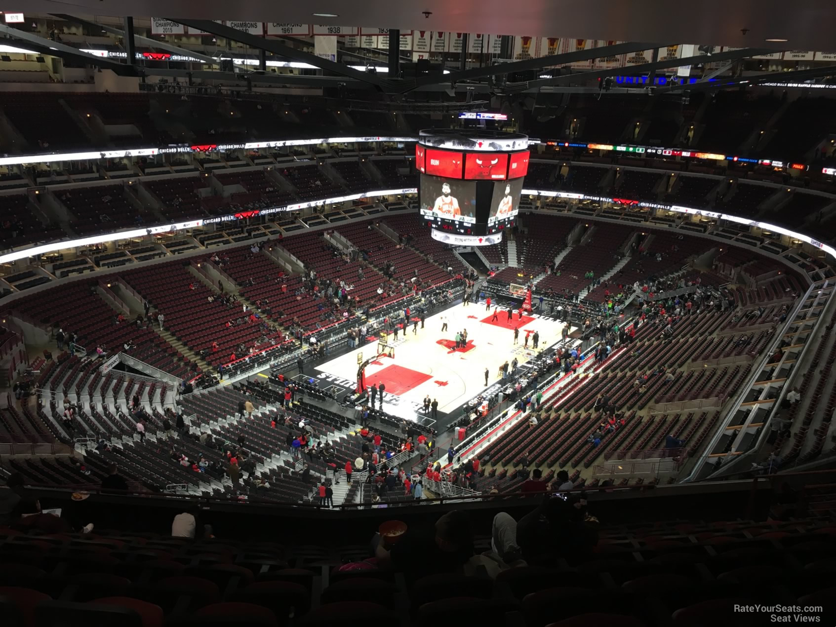 United Center Section 306 - Chicago Bulls - RateYourSeats.com