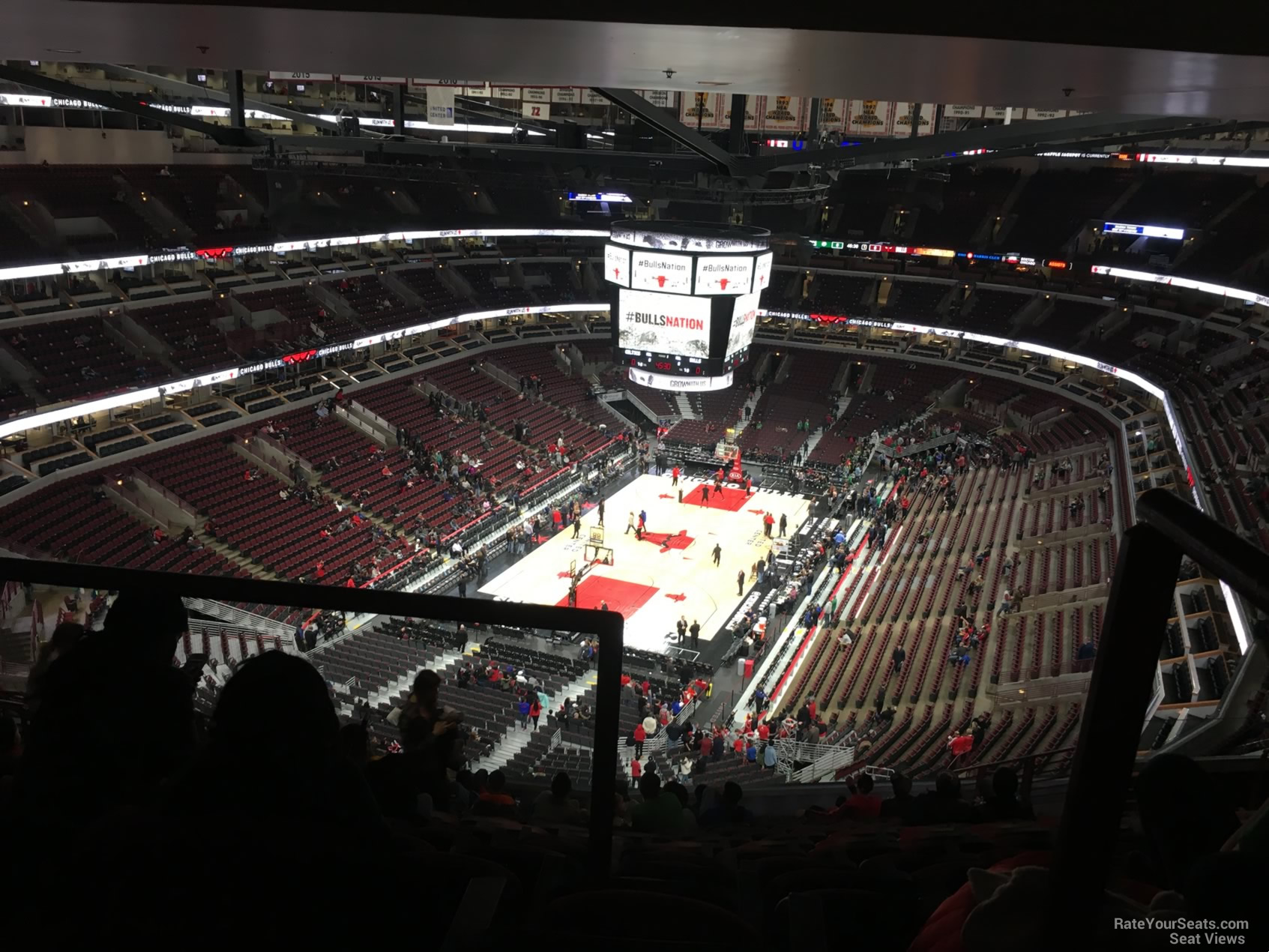 United Center Section 307 - Chicago Bulls - RateYourSeats.com