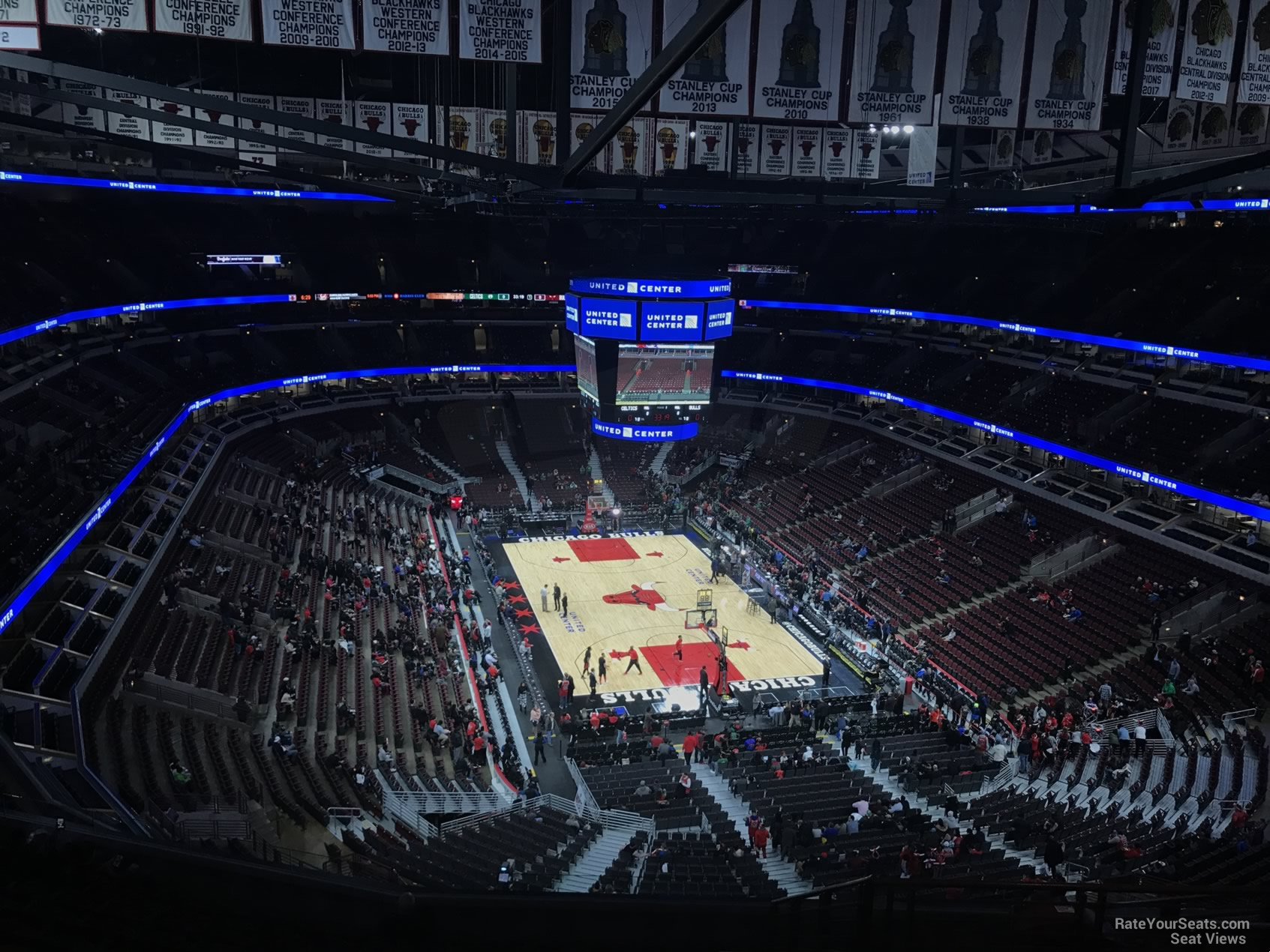 United Center Section 310 - Chicago Bulls - RateYourSeats.com