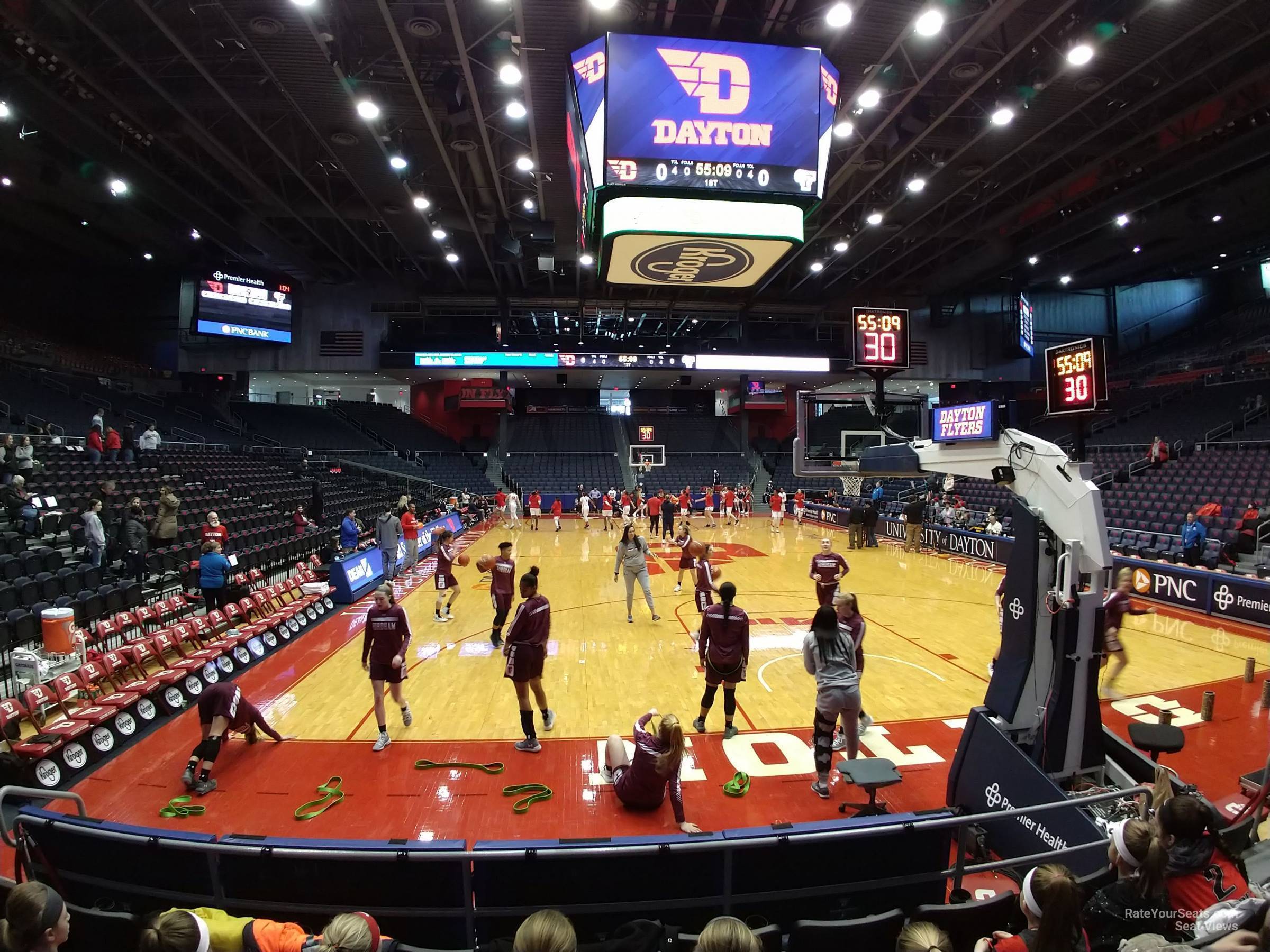 University of Dayton Arena Section 101 - RateYourSeats.com