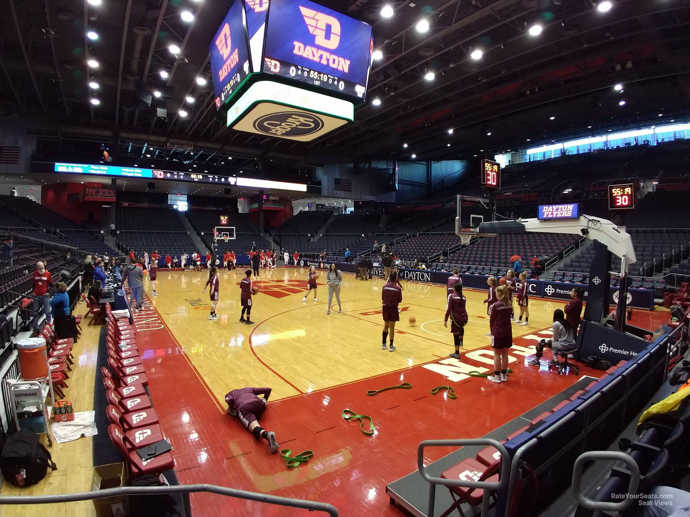 University of Dayton Arena Section 102 - RateYourSeats.com