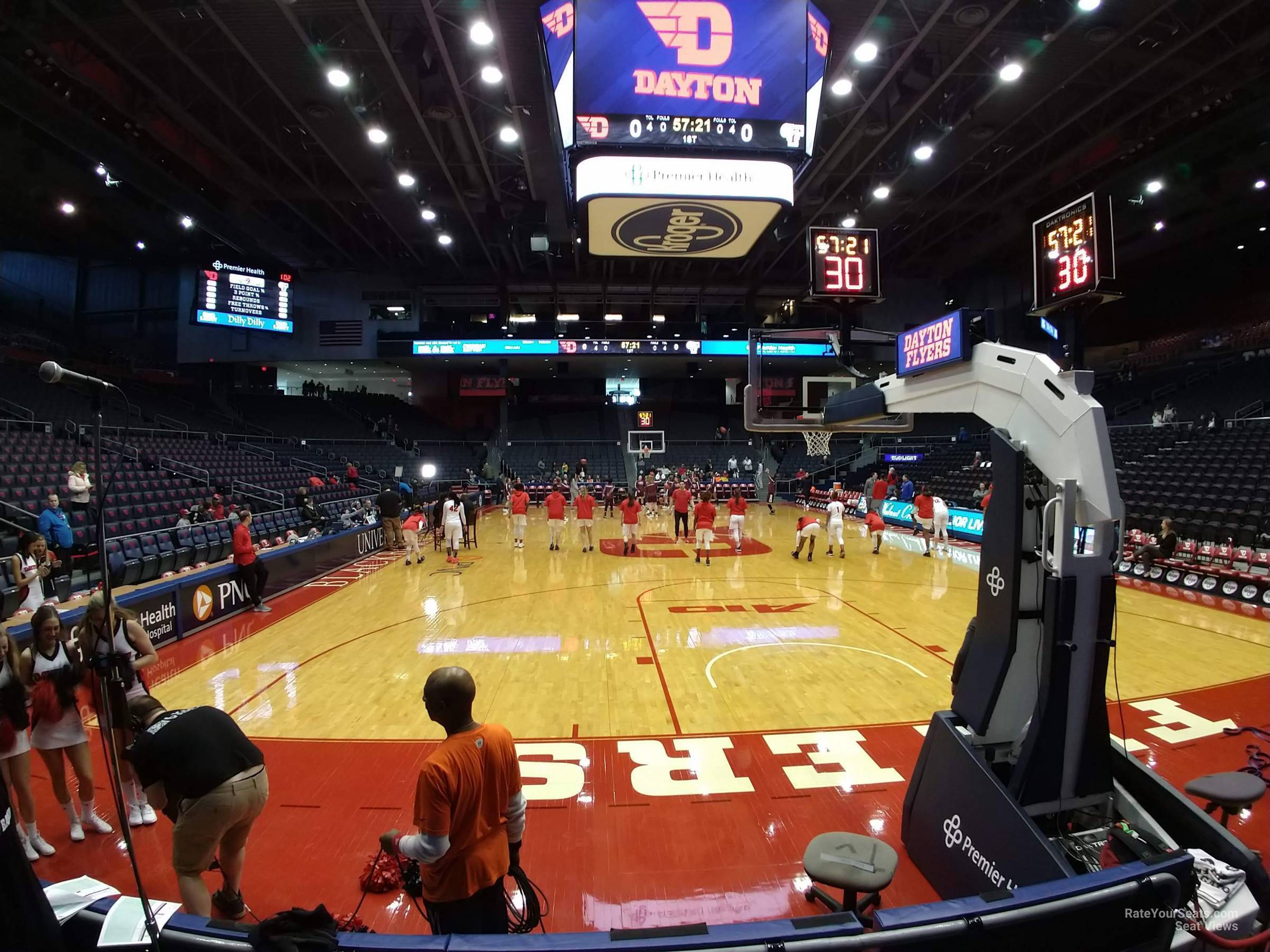 Section 109 at University of Dayton Arena - RateYourSeats.com