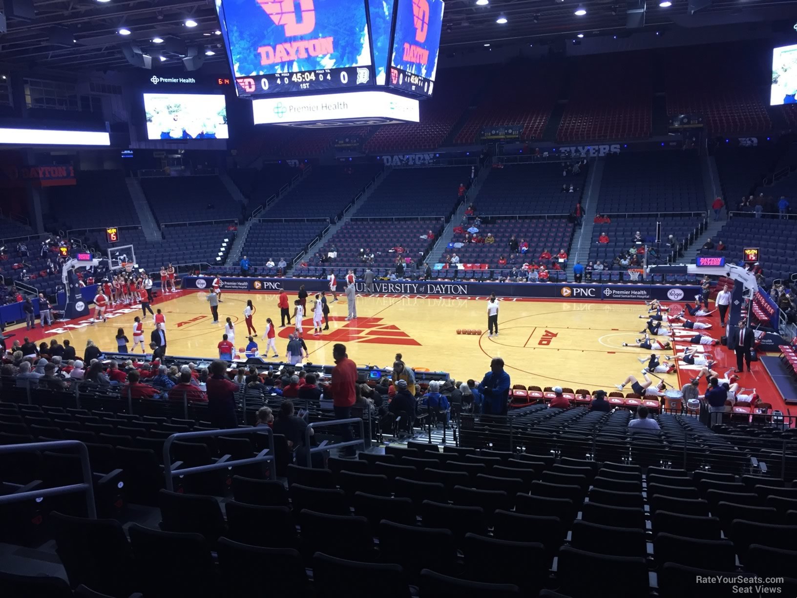 University of Dayton Arena Section 205 - RateYourSeats.com