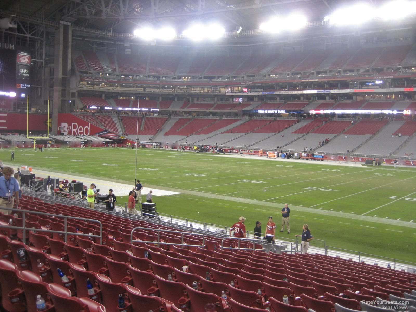 Arizona Cardinals - University of Phoenix Stadium Section 125 ...