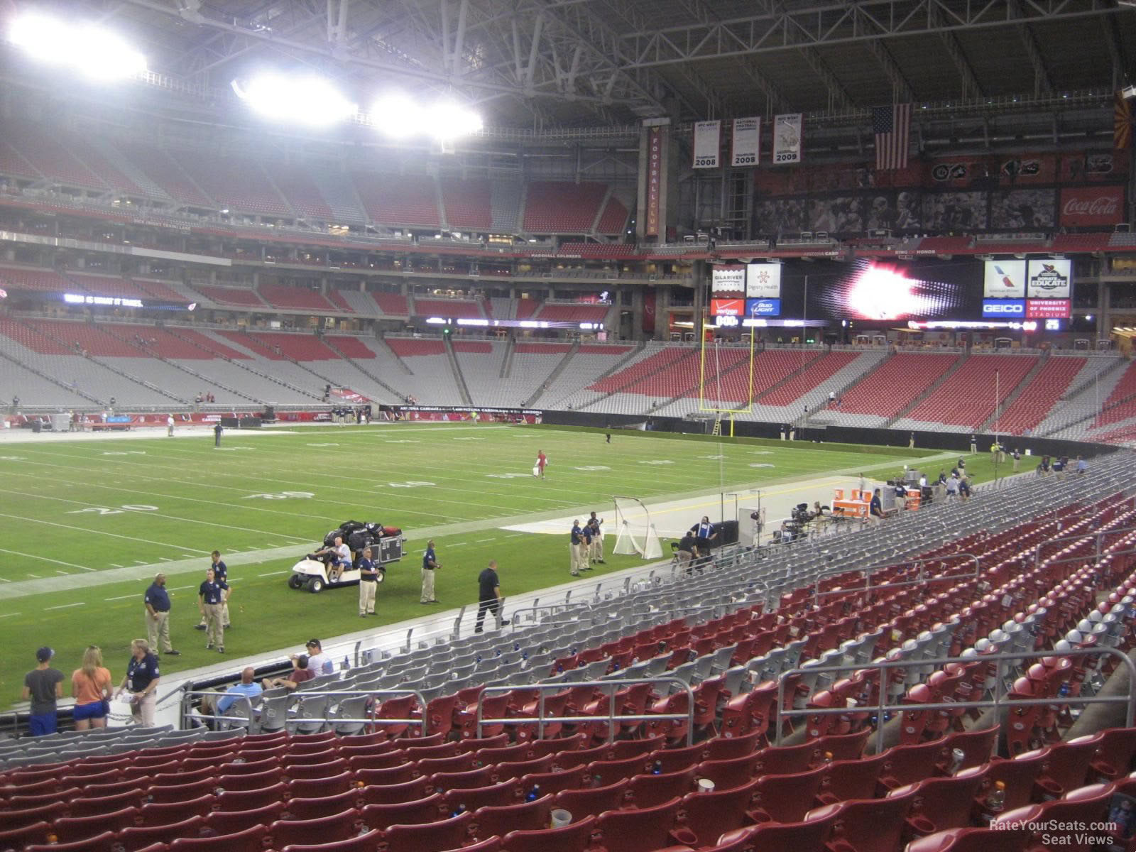 State Farm Stadium Section 135 - Arizona Cardinals - RateYourSeats.com