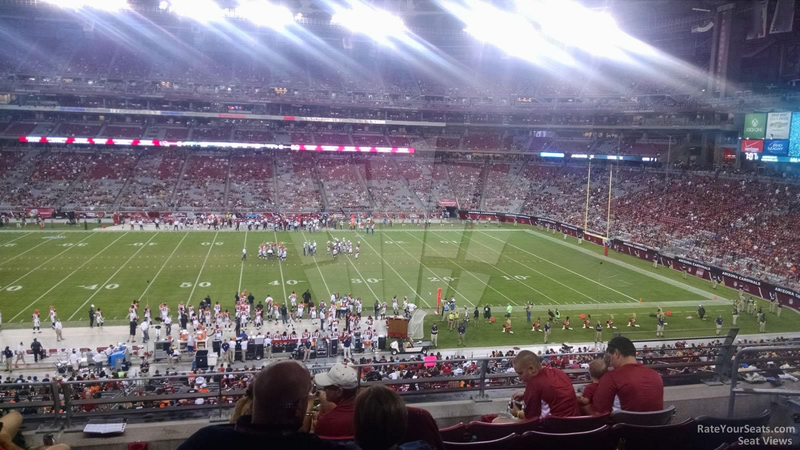 State Farm Stadium, level 2, Club Level, home of Arizona Cardinals