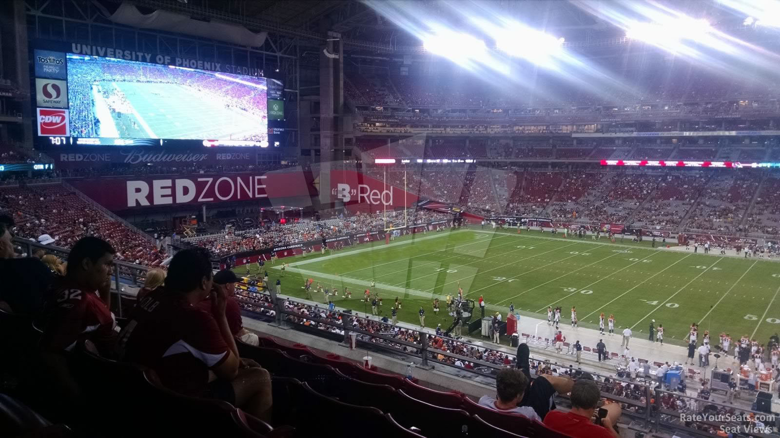 State Farm Stadium, level 2, Club Level, home of Arizona Cardinals