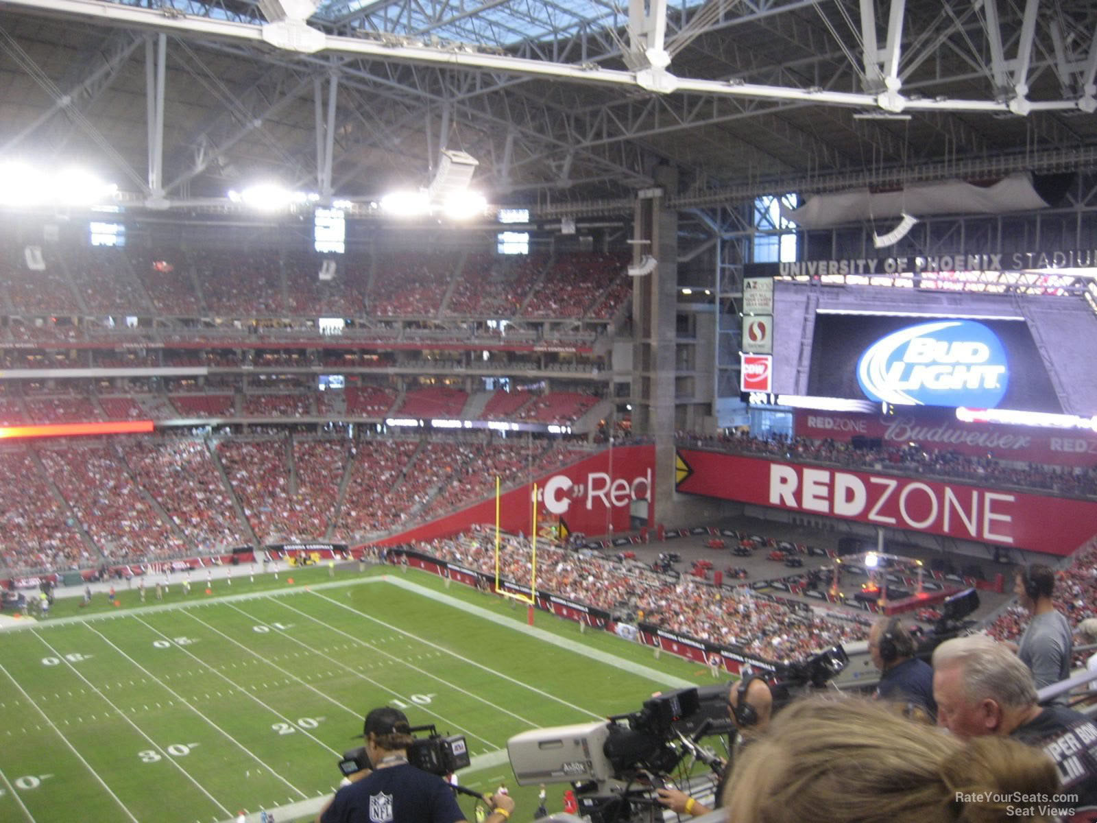 Section 410 at State Farm Stadium 