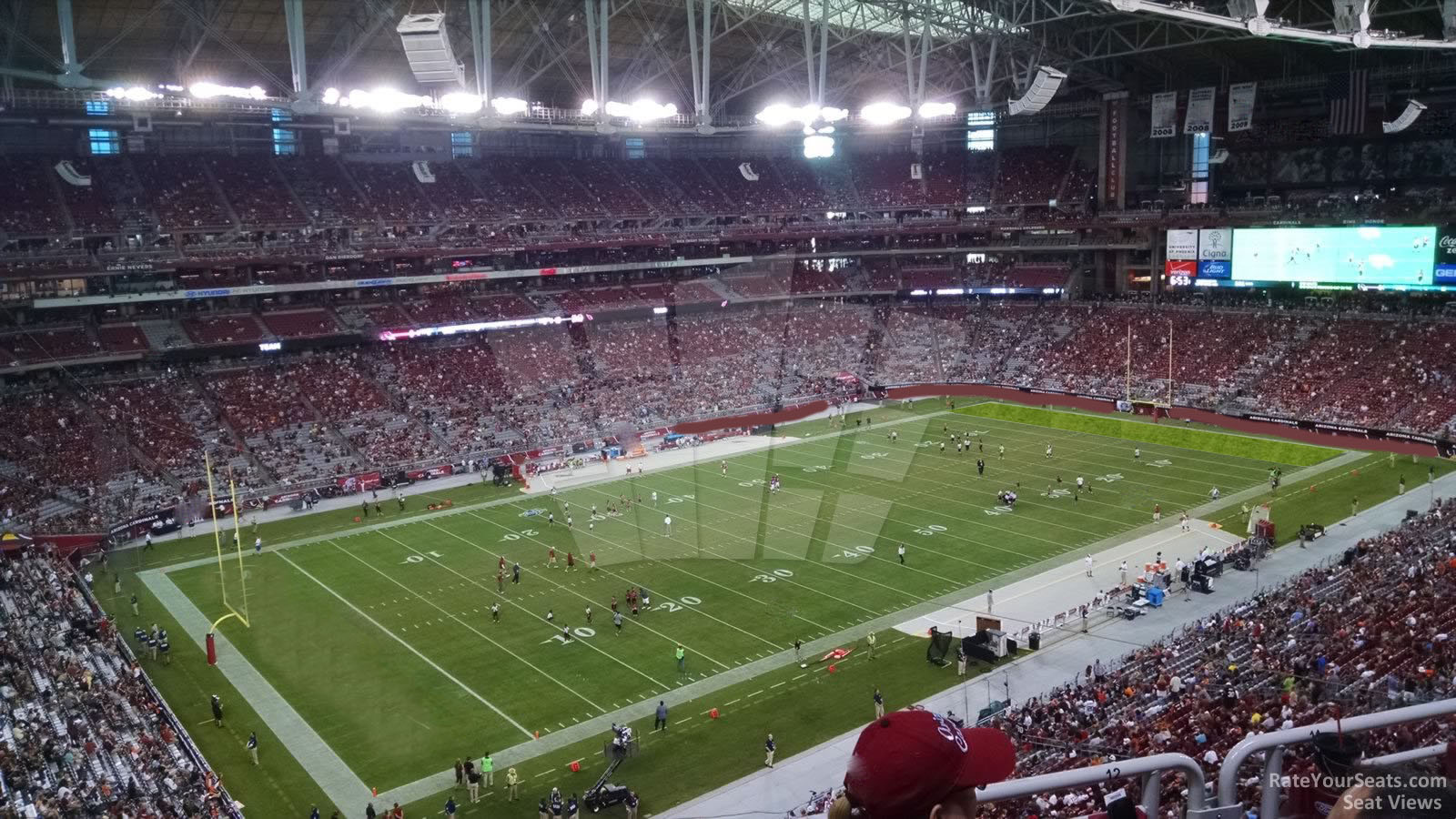 State Farm Stadium, section 453, row 6, home of Arizona Cardinals