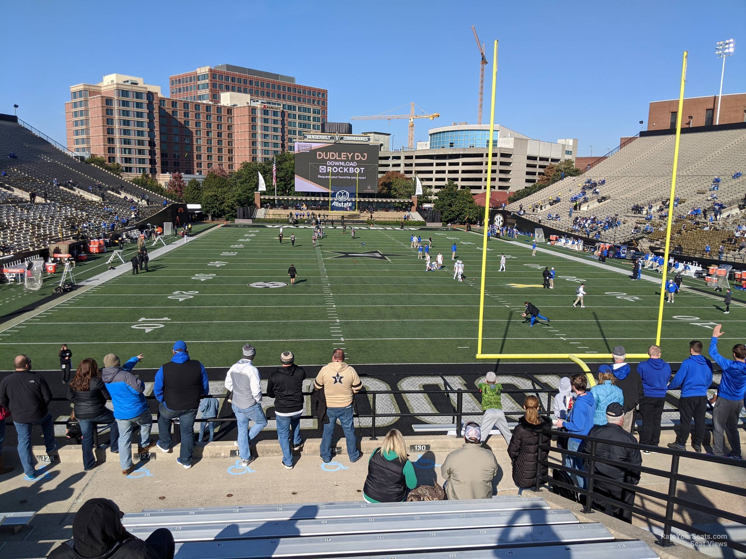 Vanderbilt Stadium Section K - RateYourSeats.com