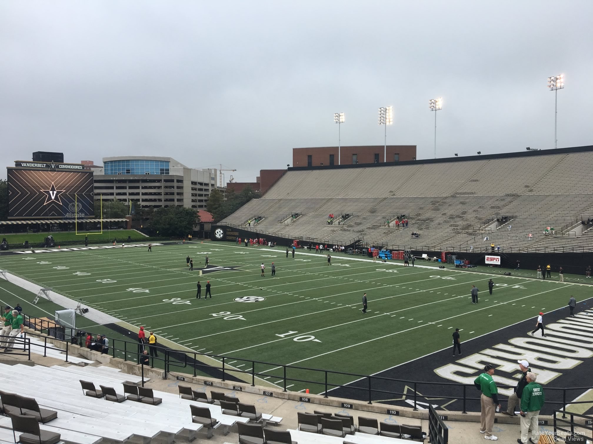 Section I at Vanderbilt Stadium - RateYourSeats.com