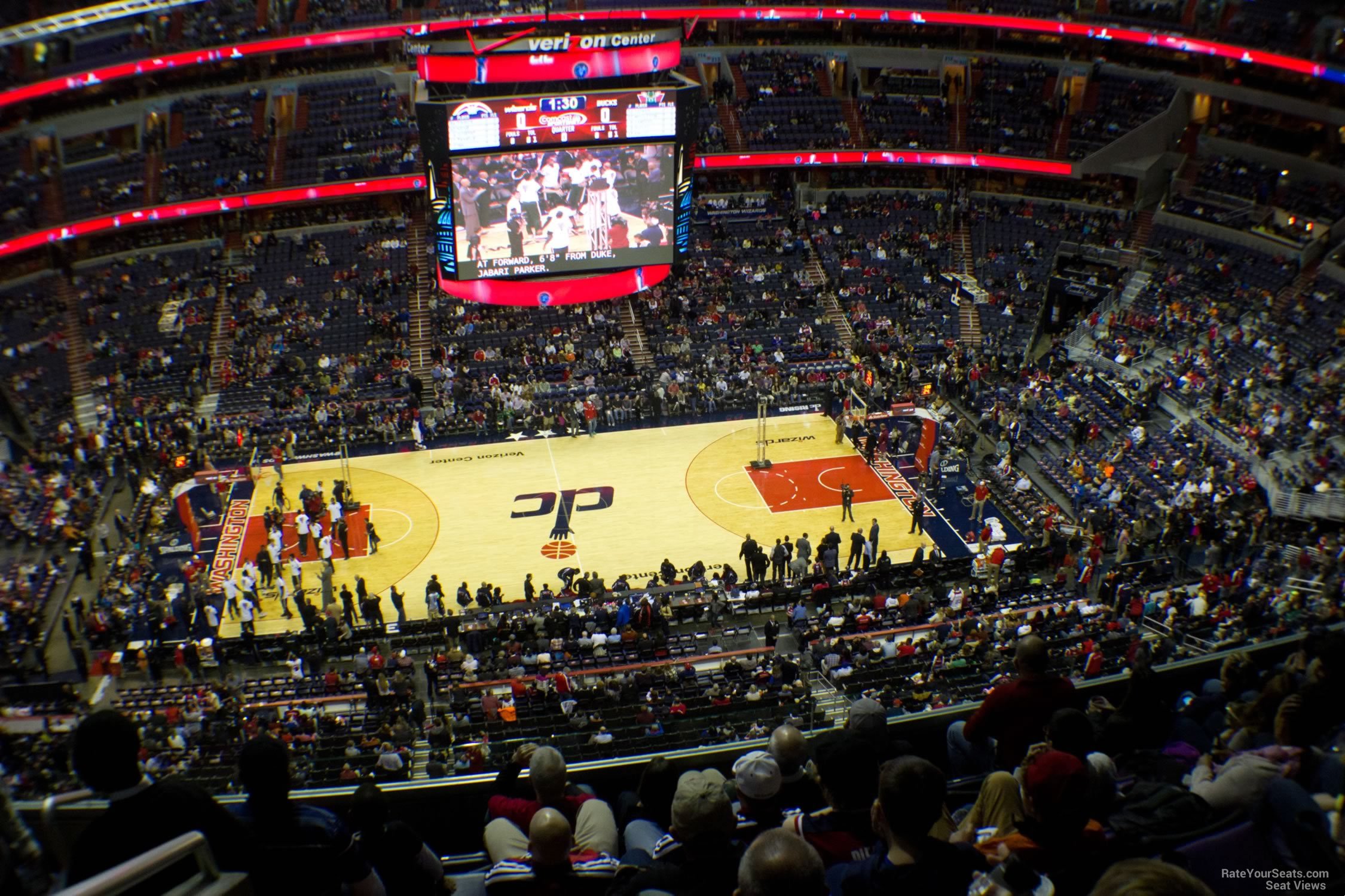 Washington Wizards Seating Chart With Seat Numbers