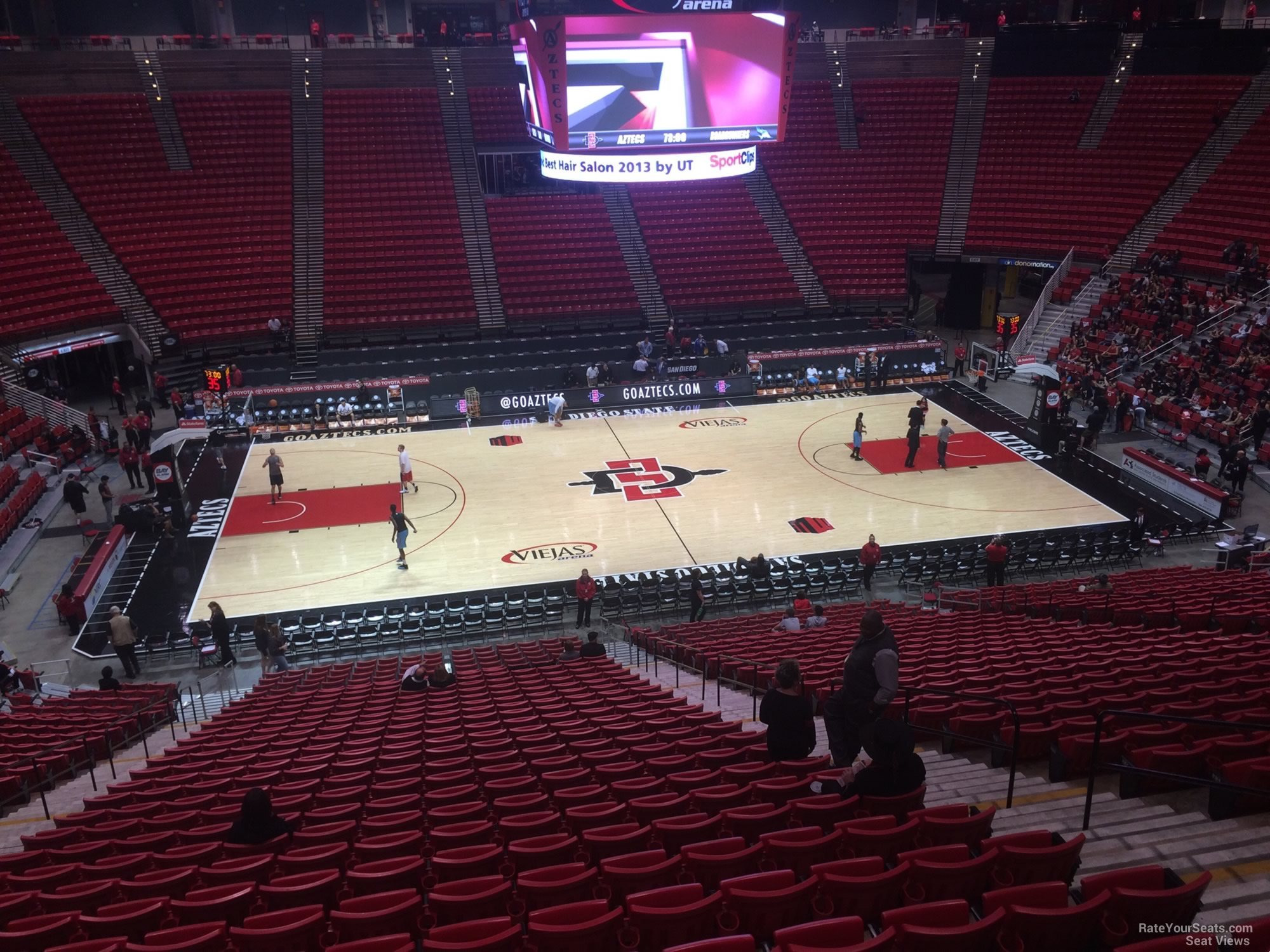 Viejas Arena Seating Chart