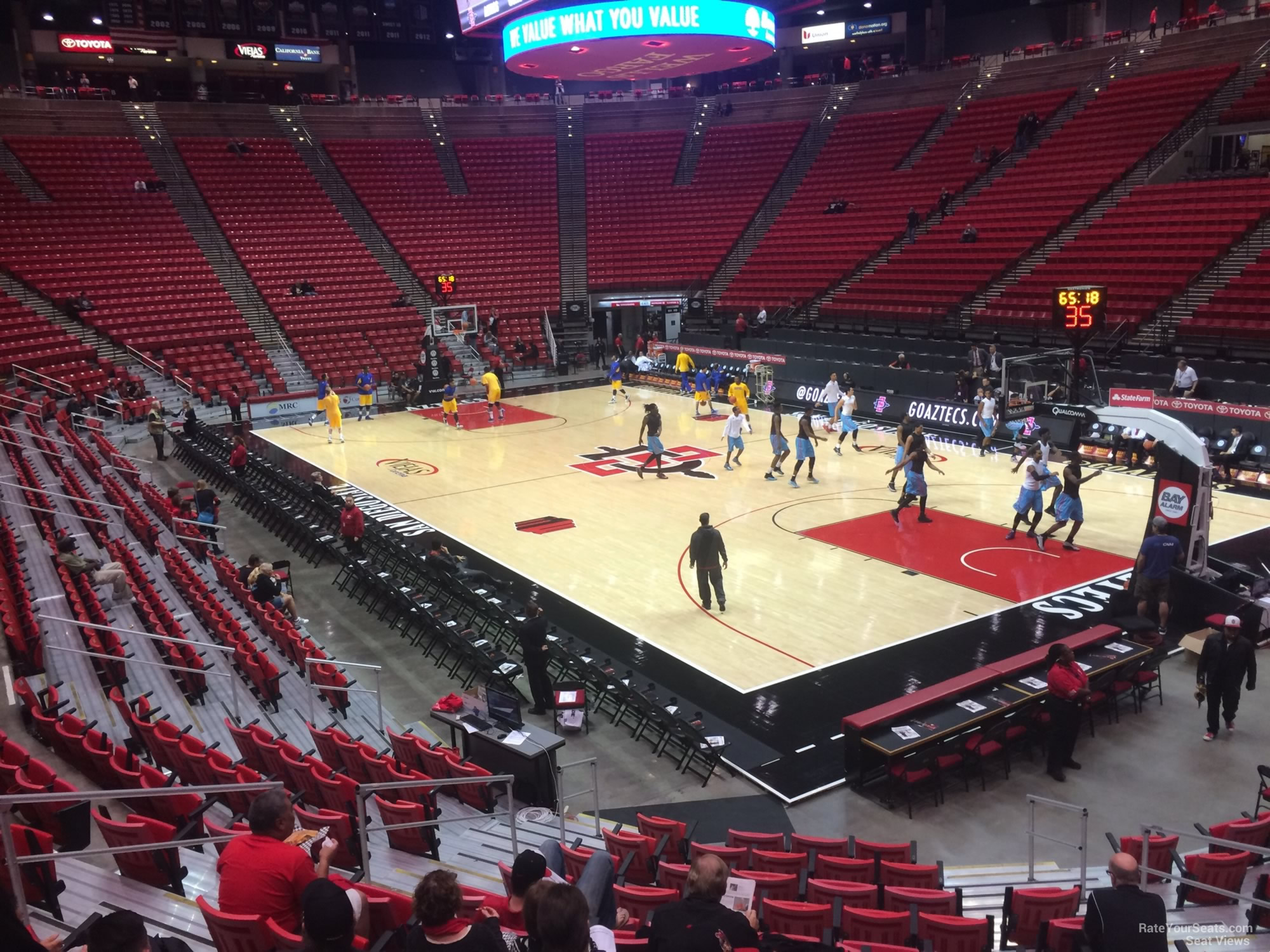 Viejas Arena Section J - RateYourSeats.com