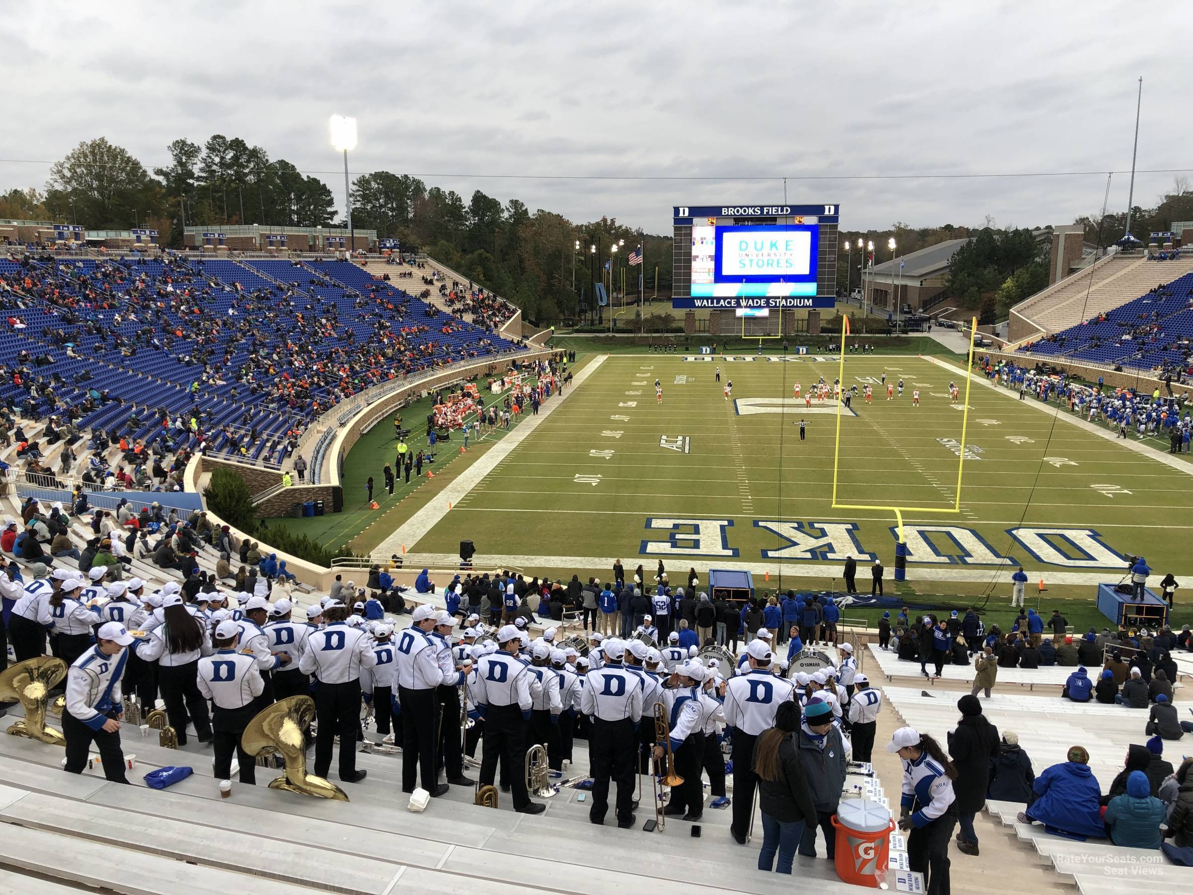 section 15, row pp seat view  - wallace wade stadium