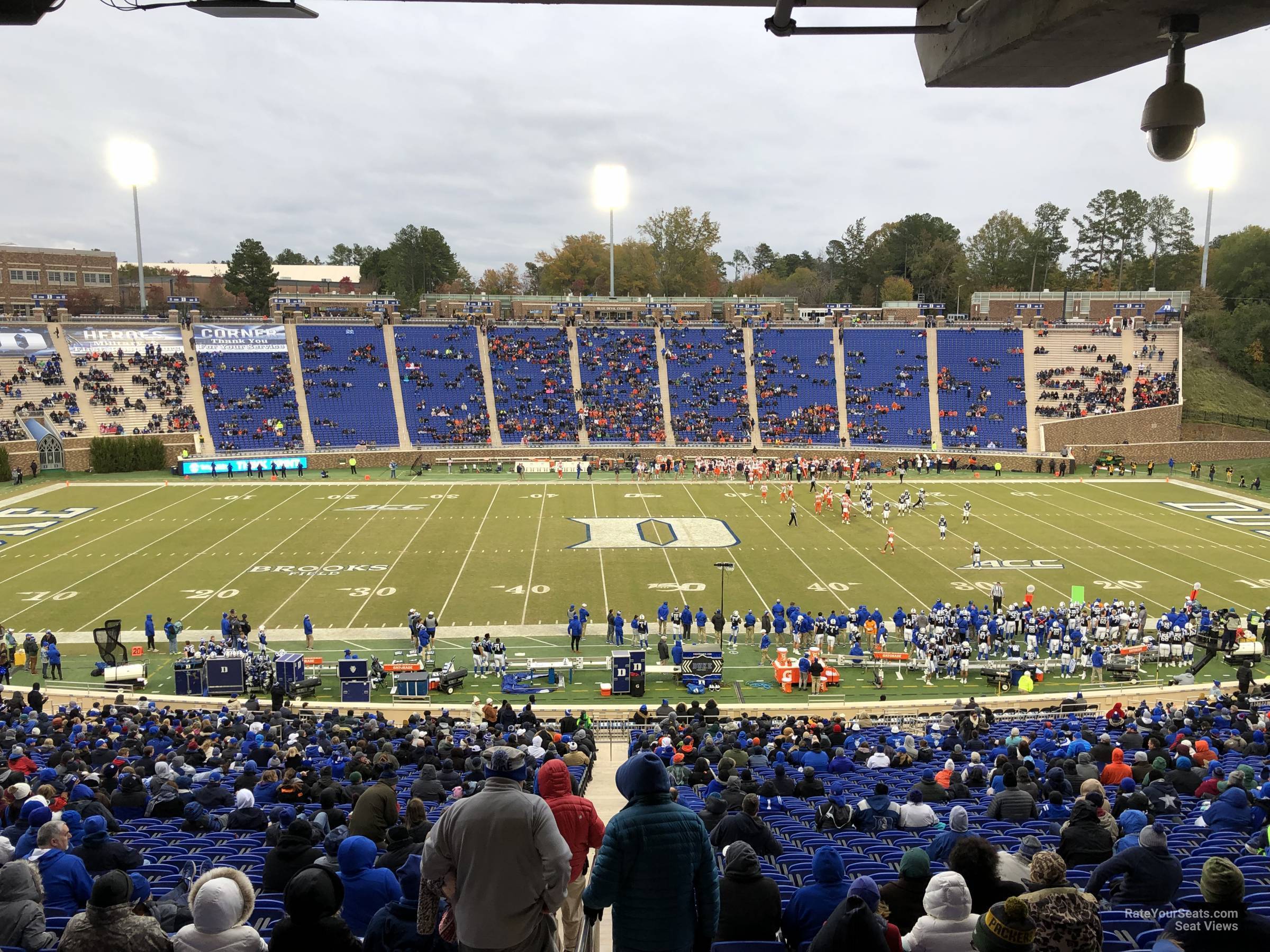 section 26, row pp seat view  - wallace wade stadium