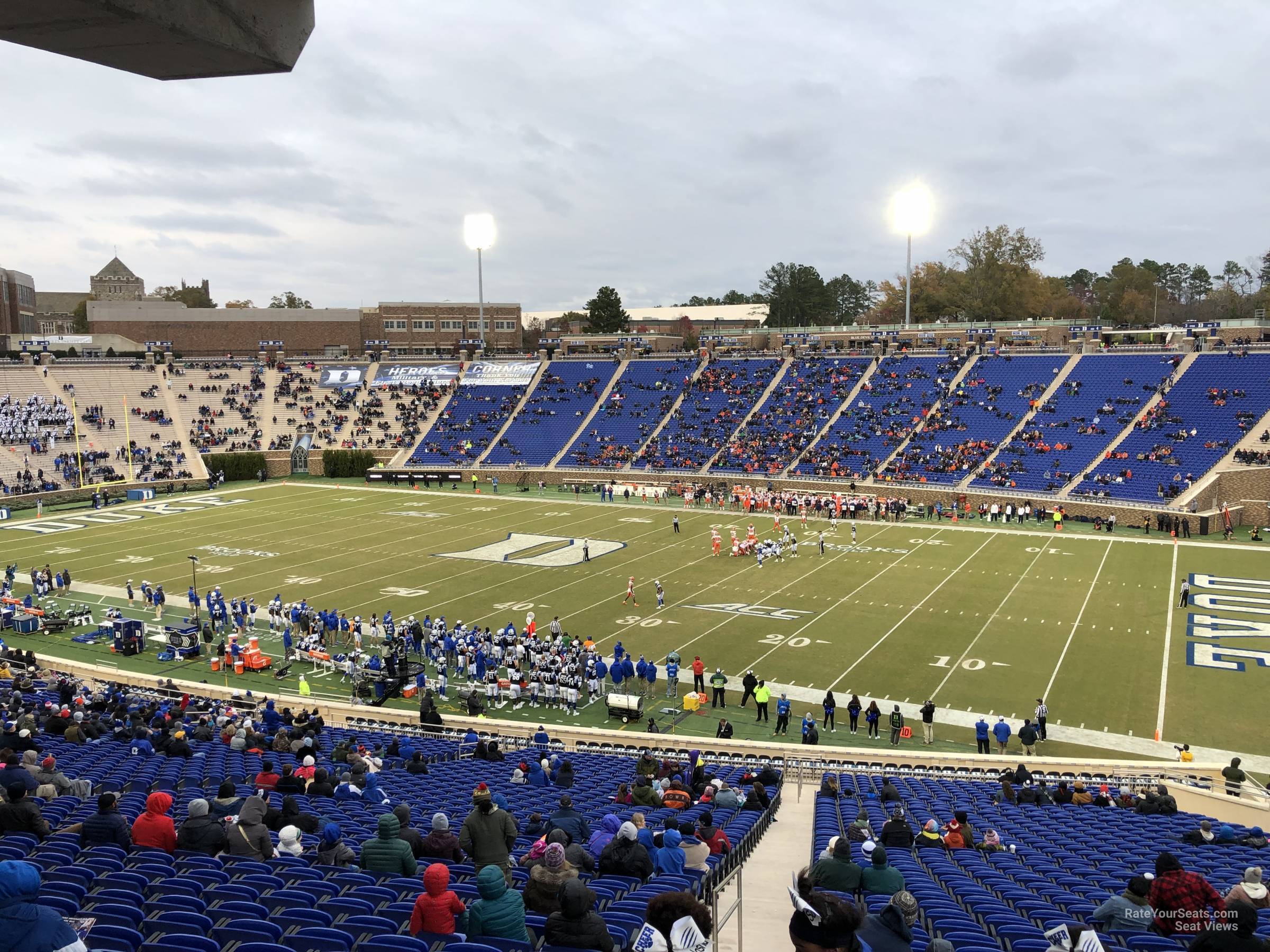 section 30, row pp seat view  - wallace wade stadium