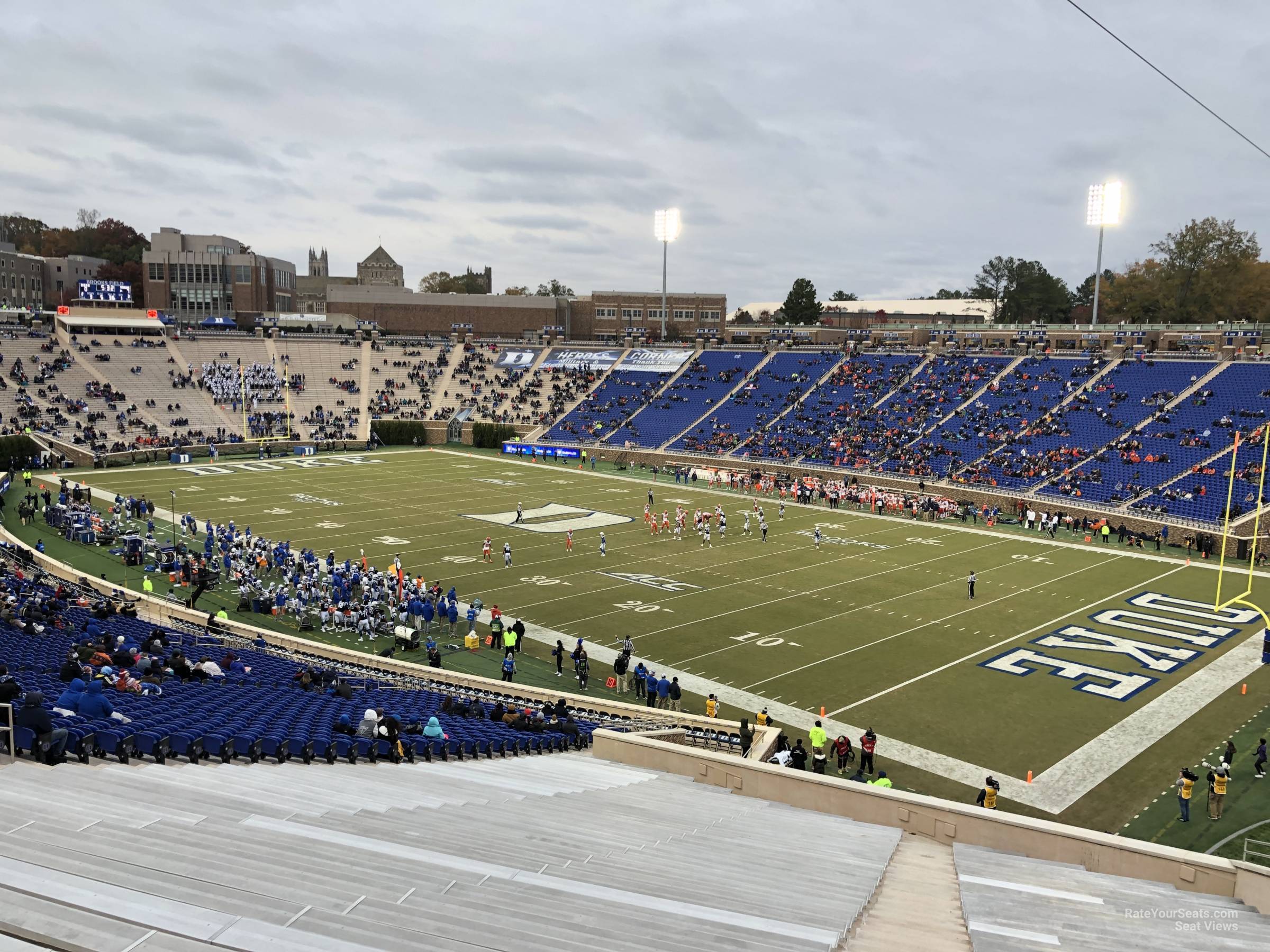 section 32, row pp seat view  - wallace wade stadium