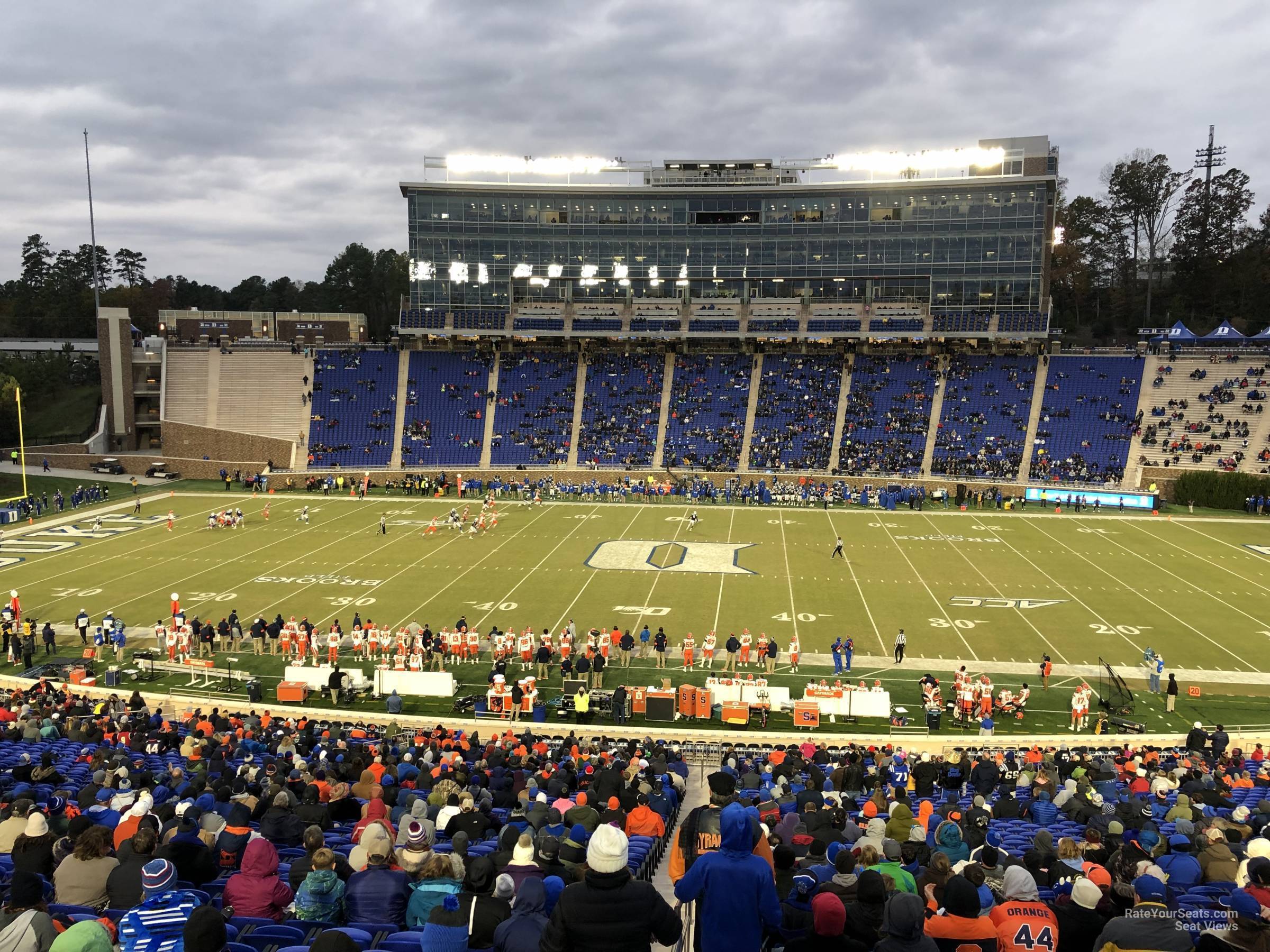 section 7, row pp seat view  - wallace wade stadium