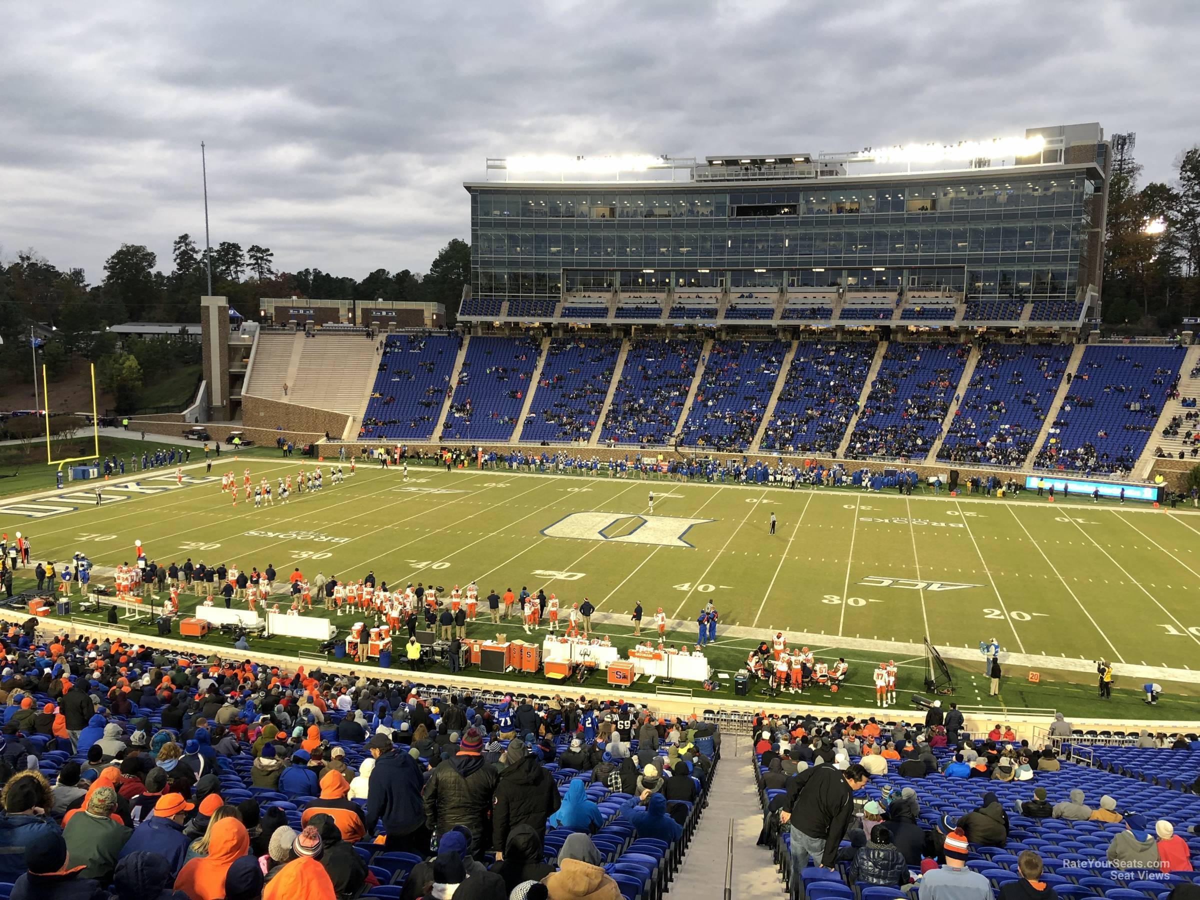 section 8, row pp seat view  - wallace wade stadium