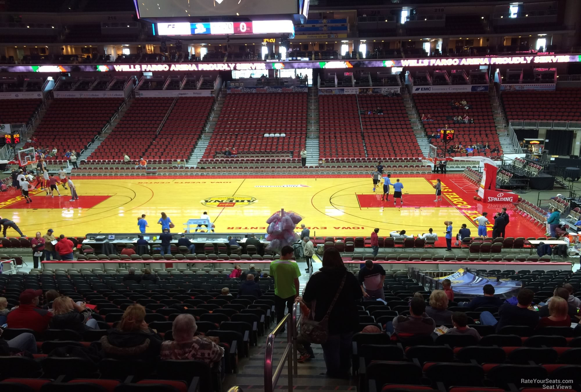 Section 104 At Wells Fargo Arena - RateYourSeats.com