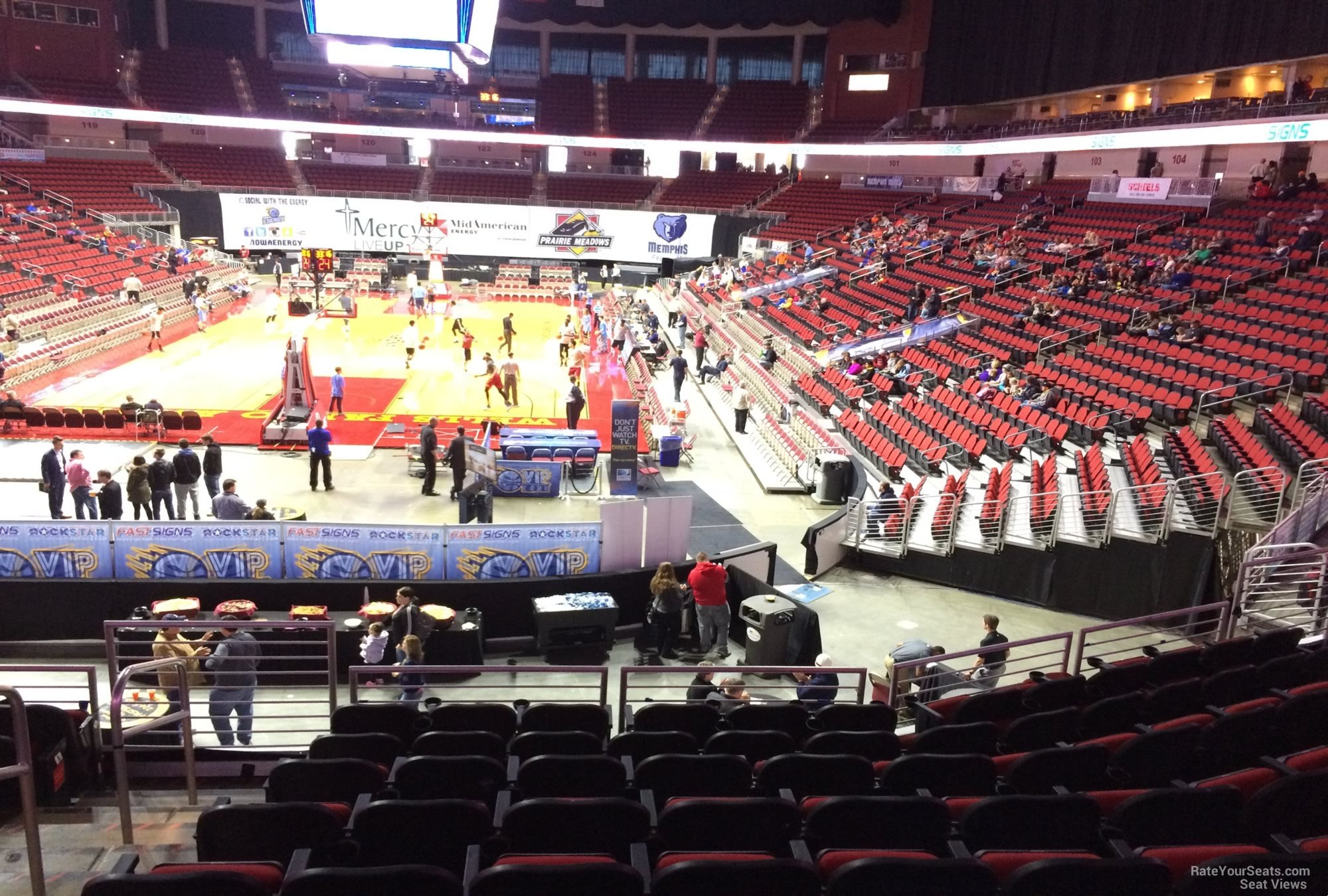 Section 108 at Wells Fargo Arena - RateYourSeats.com