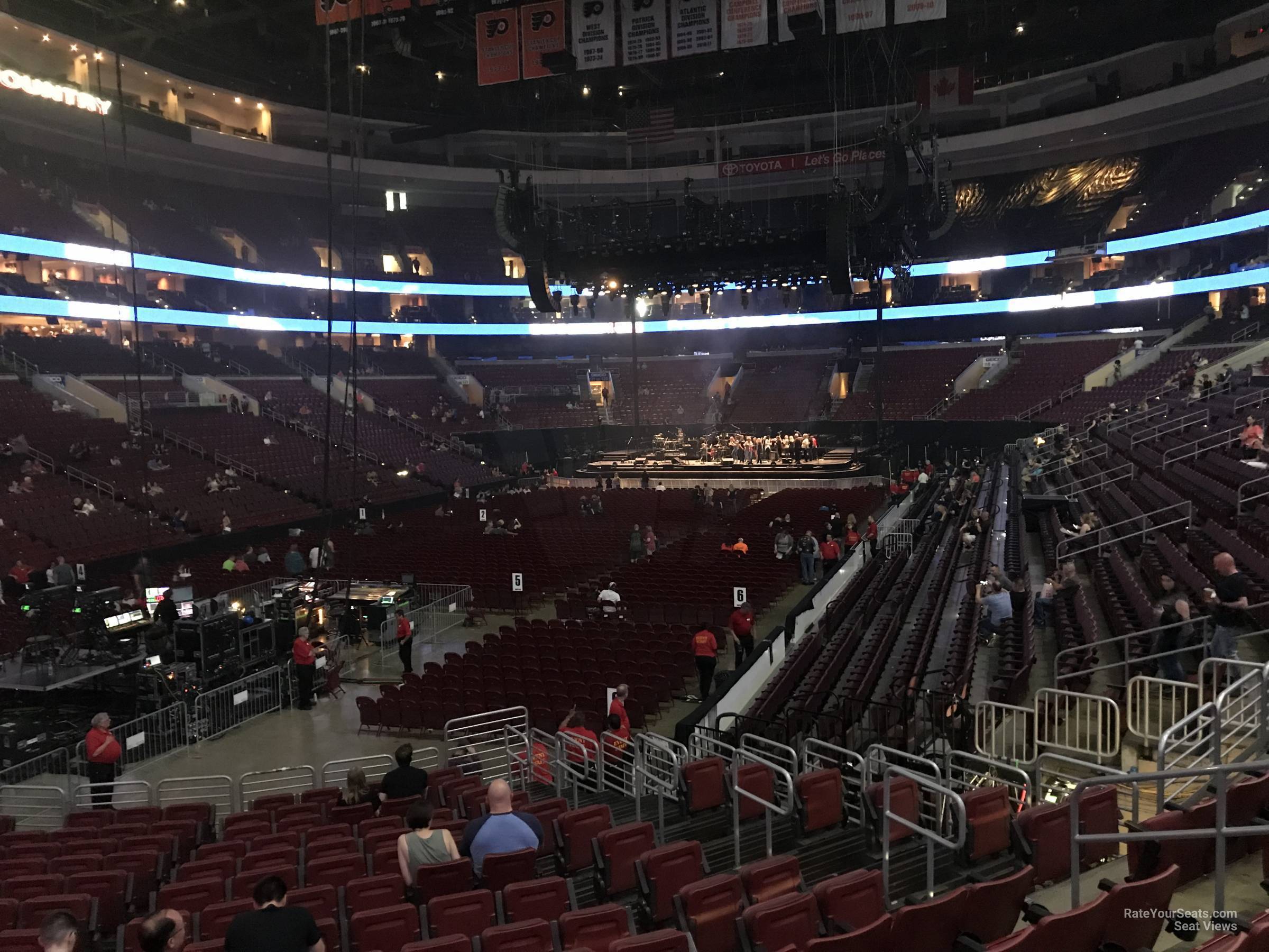 section 108 seat view  for concert - wells fargo center