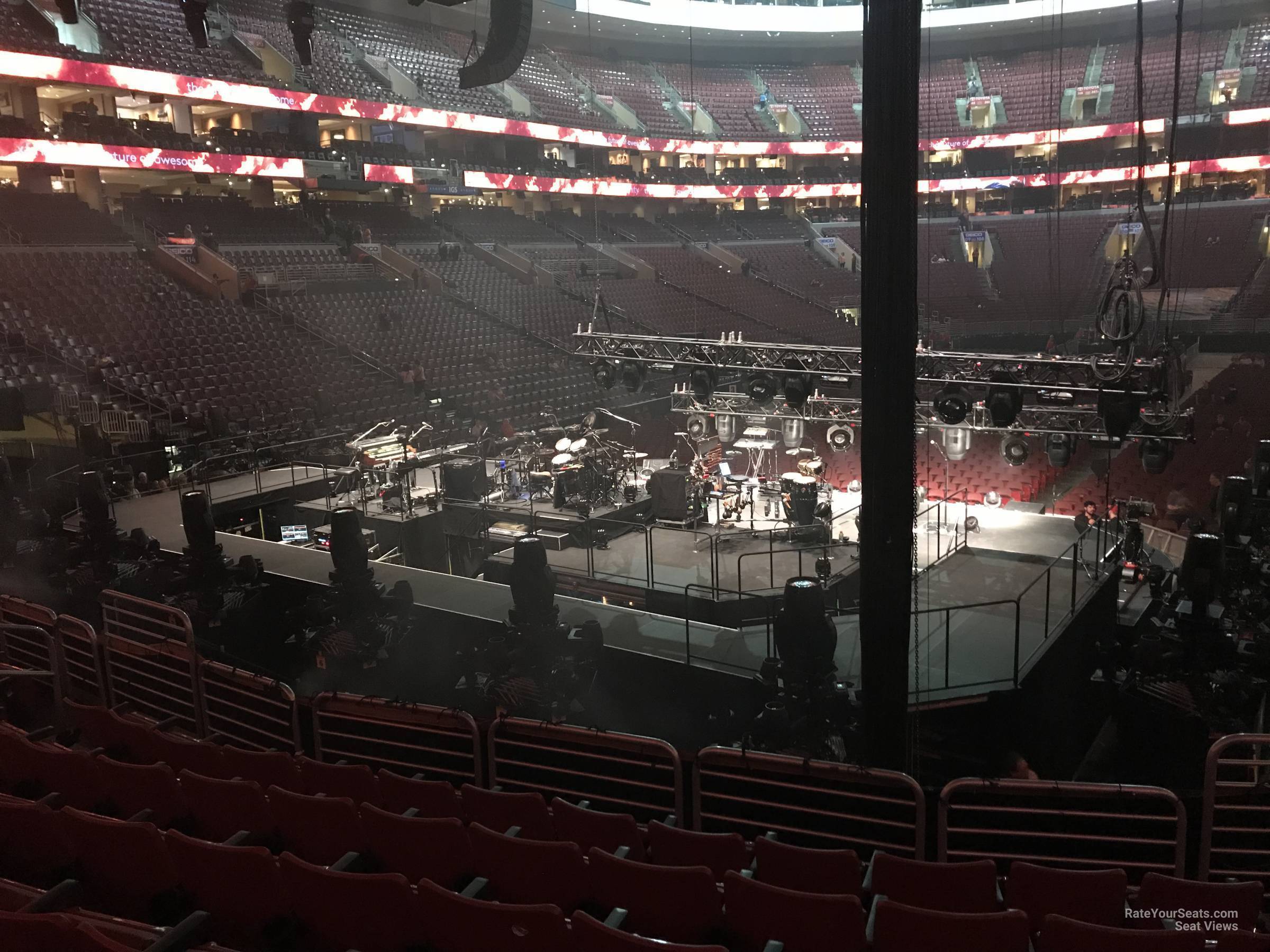 Wells Fargo Center Section 120 Concert Seating - RateYourSeats.com