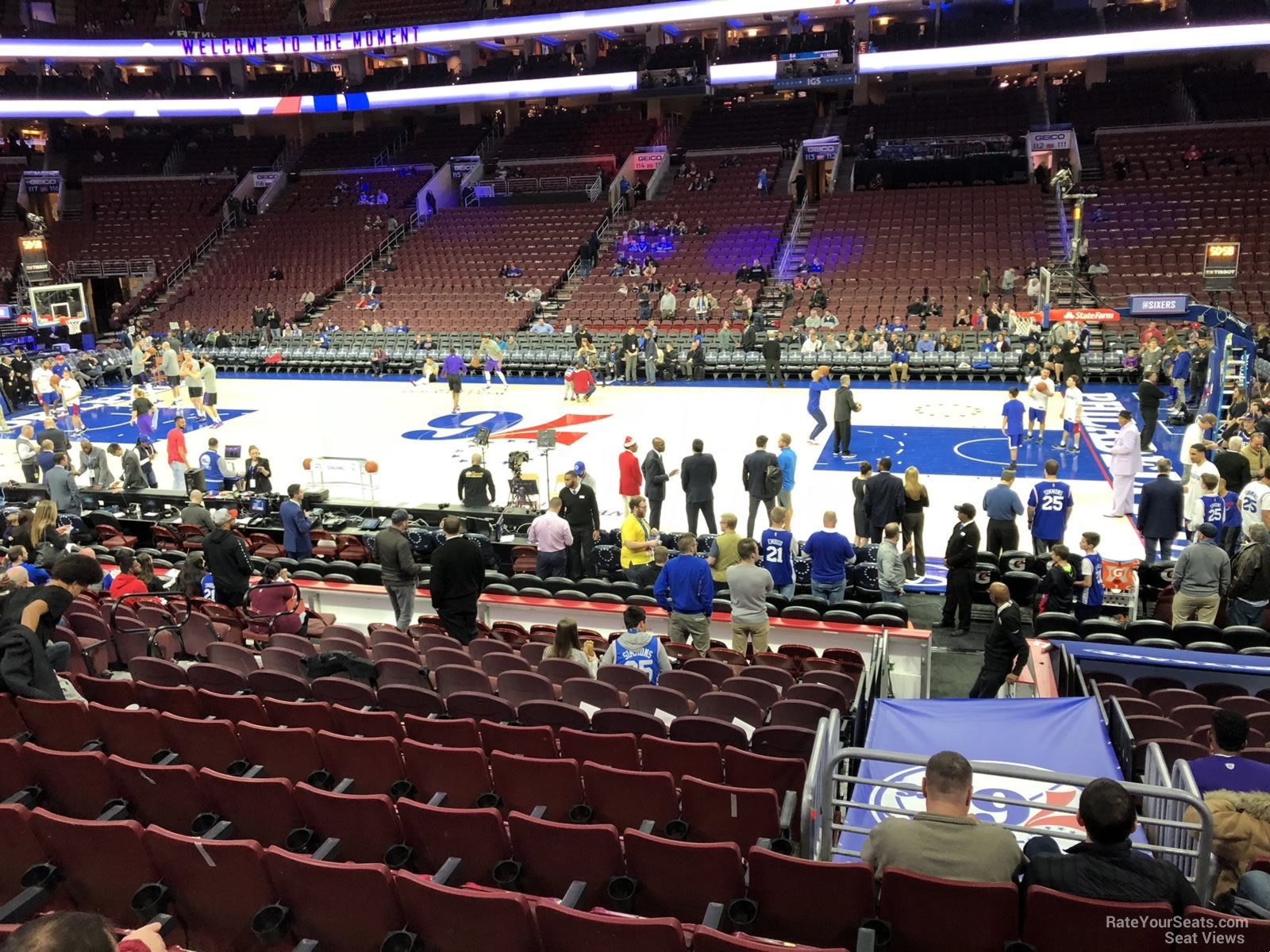Wells Fargo Seating Chart For Sixers Games