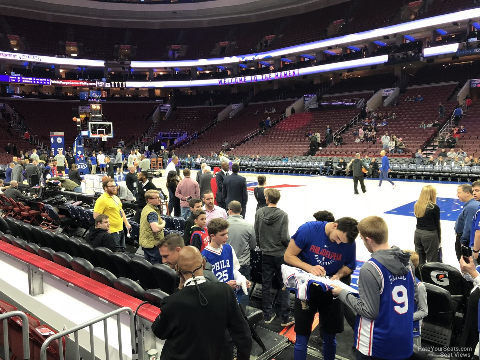 Seventy Sixers Seating Chart