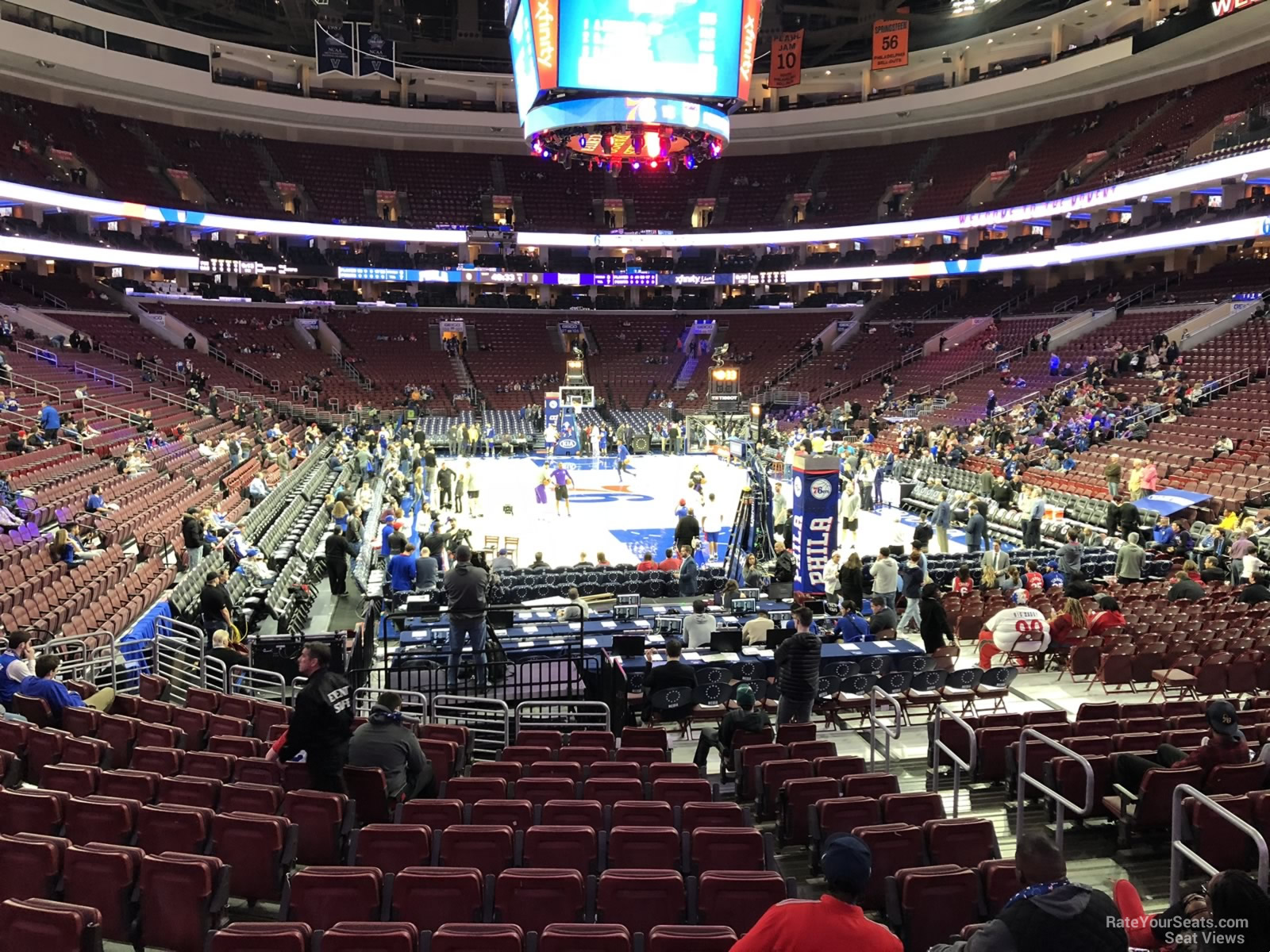 Section 118 at Wells Fargo Center 