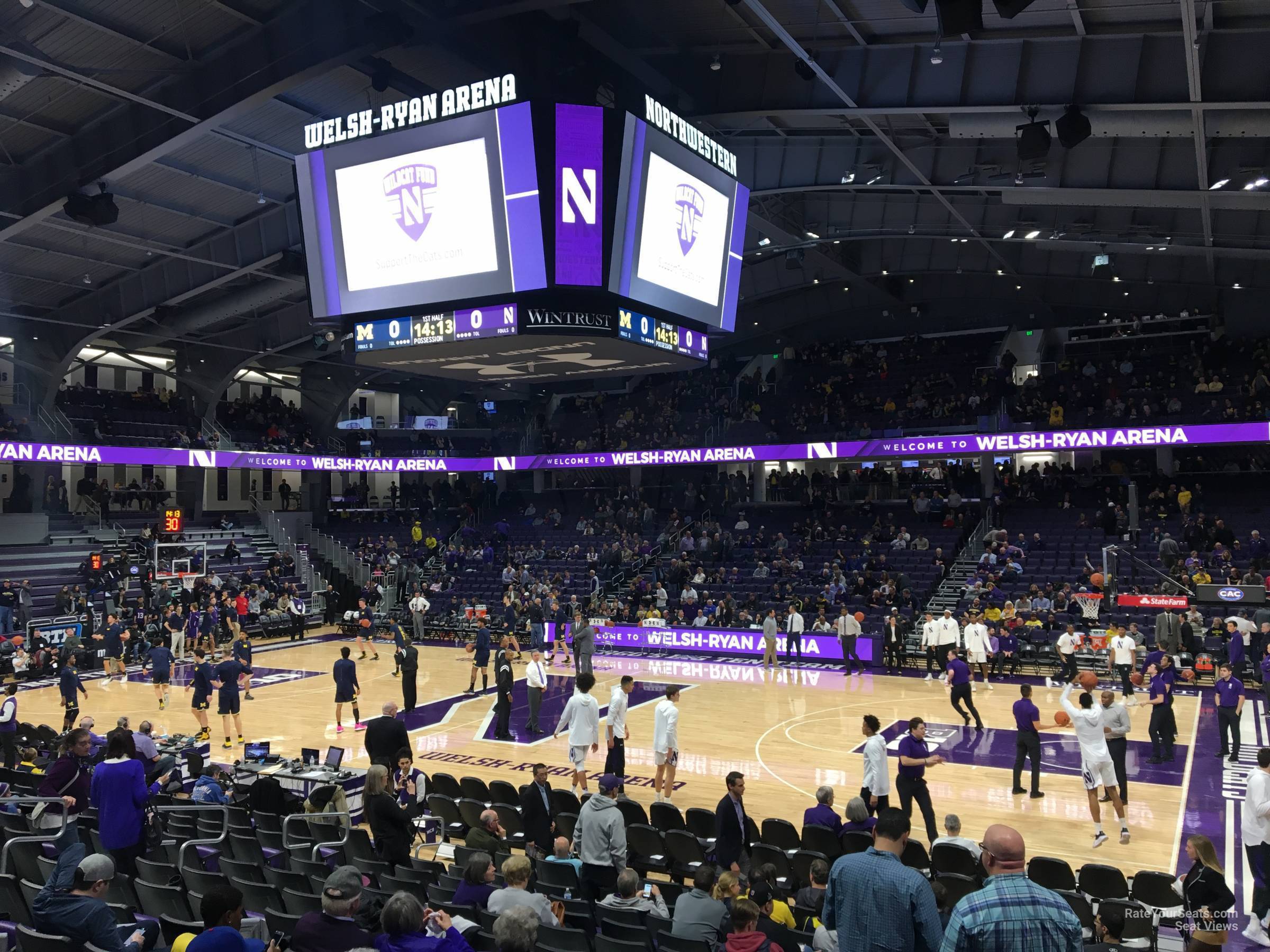 Section 115 at WelshRyan Arena