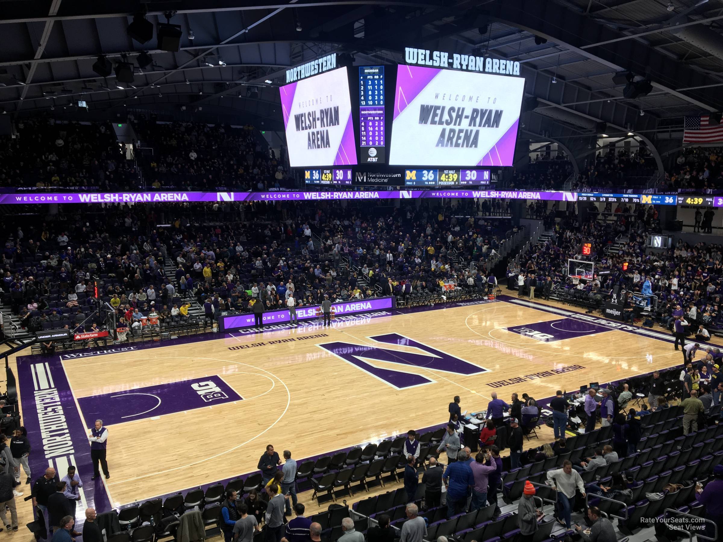 Section 220 at WelshRyan Arena