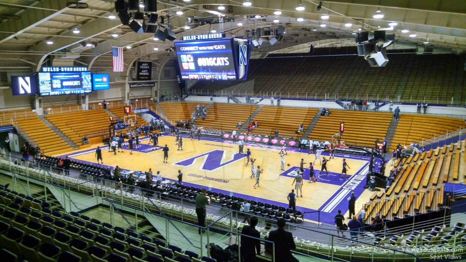 Welsh-Ryan Arena Section 201 - RateYourSeats.com