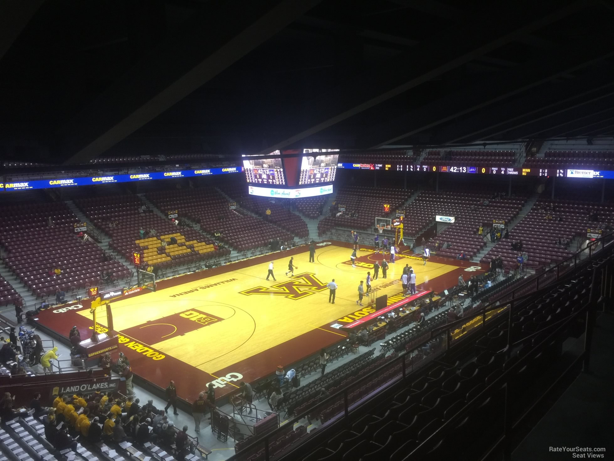 Section 210 At Williams Arena - RateYourSeats.com