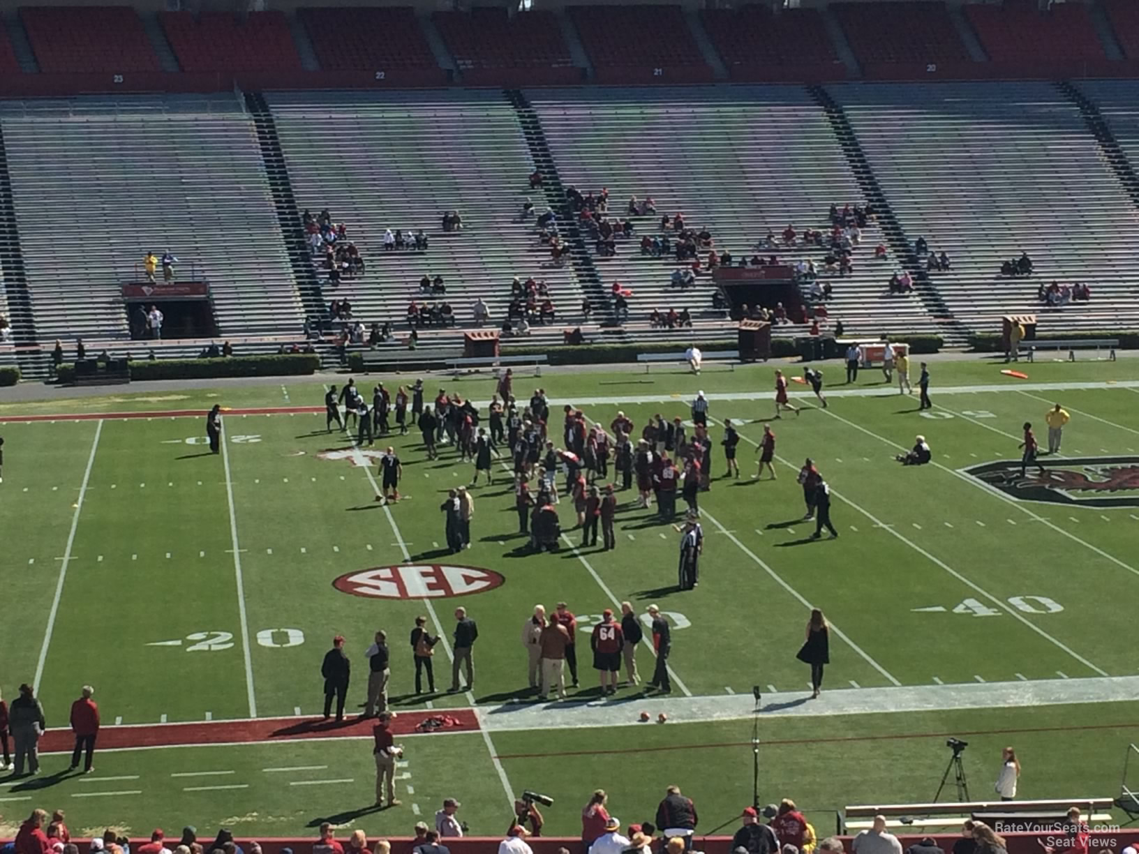 Williams Brice Stadium Seating Chart By Rows | Two Birds Home