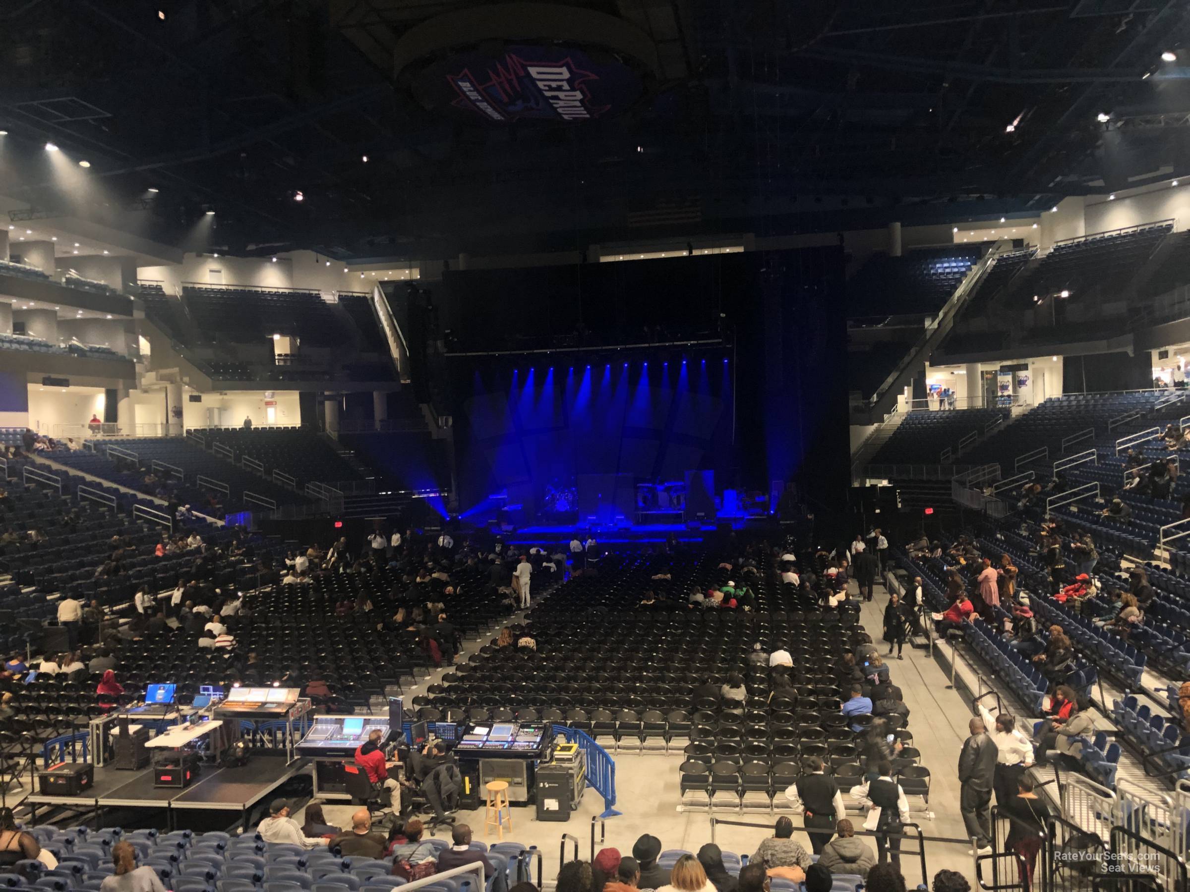 Wintrust Arena Section 101 Concert Seating - RateYourSeats.com