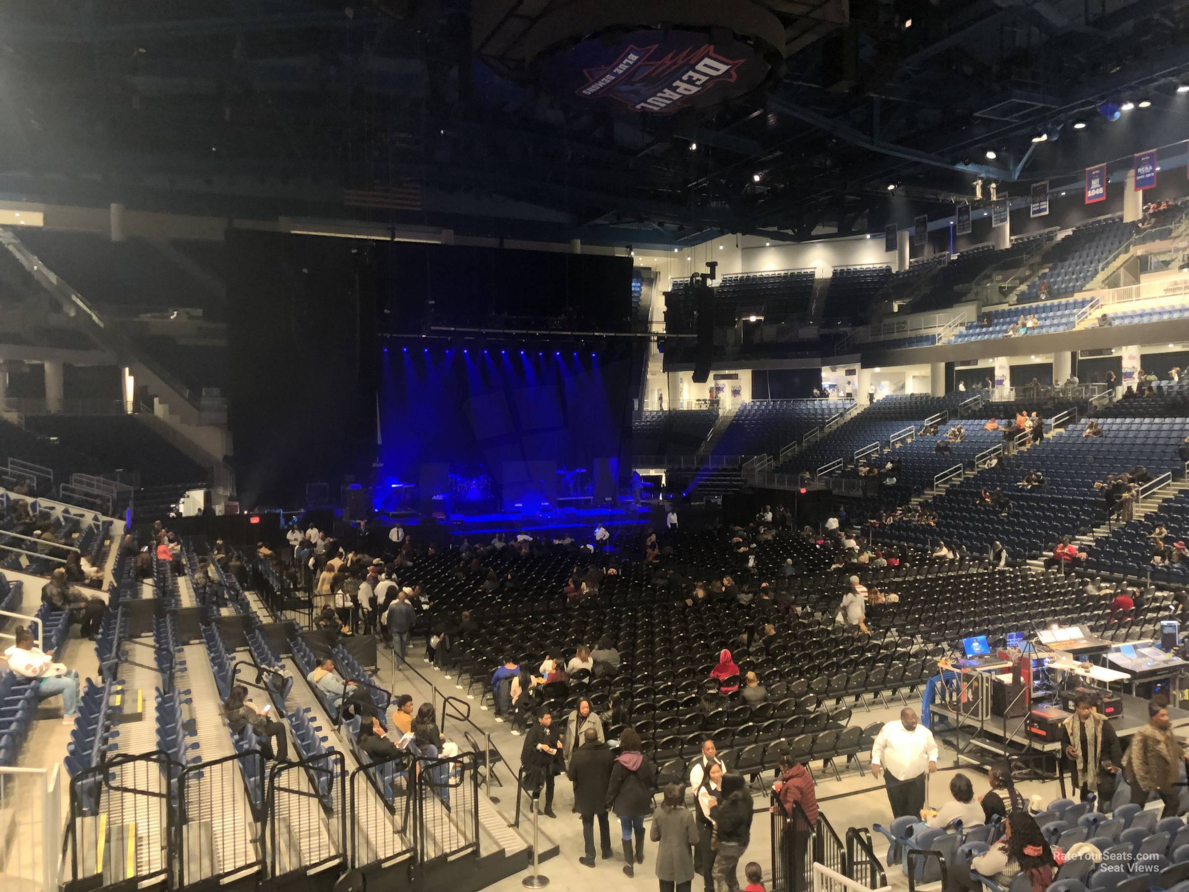 Wintrust Arena Concert Seating Chart With Rows